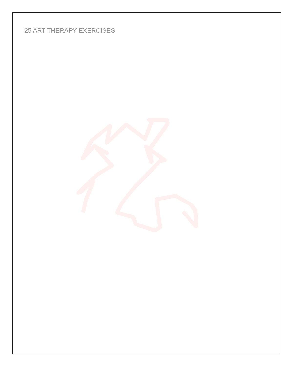 25 Art Therapy Exercises