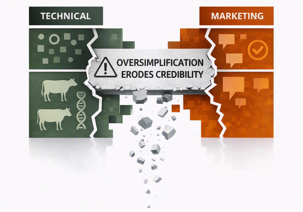 When Marketing Oversimplifies Biology Without Expansion: How Good Claims Lose Meaning