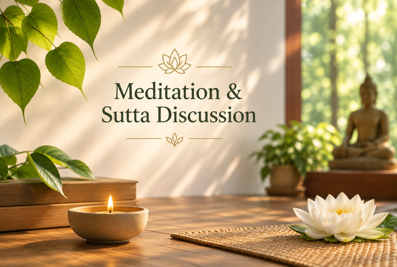 Meditation &amp; Sutta Discussion