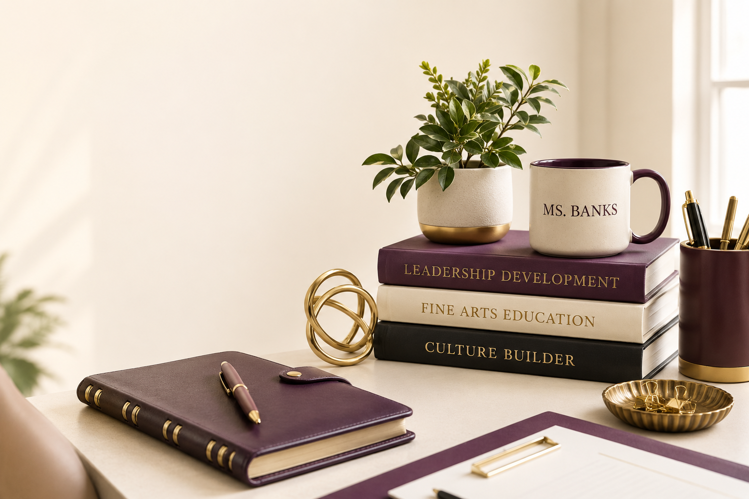 Ms. Banks Insights on developing people, shaping culture, building capacity, and leading creative work with clarity and purpose.