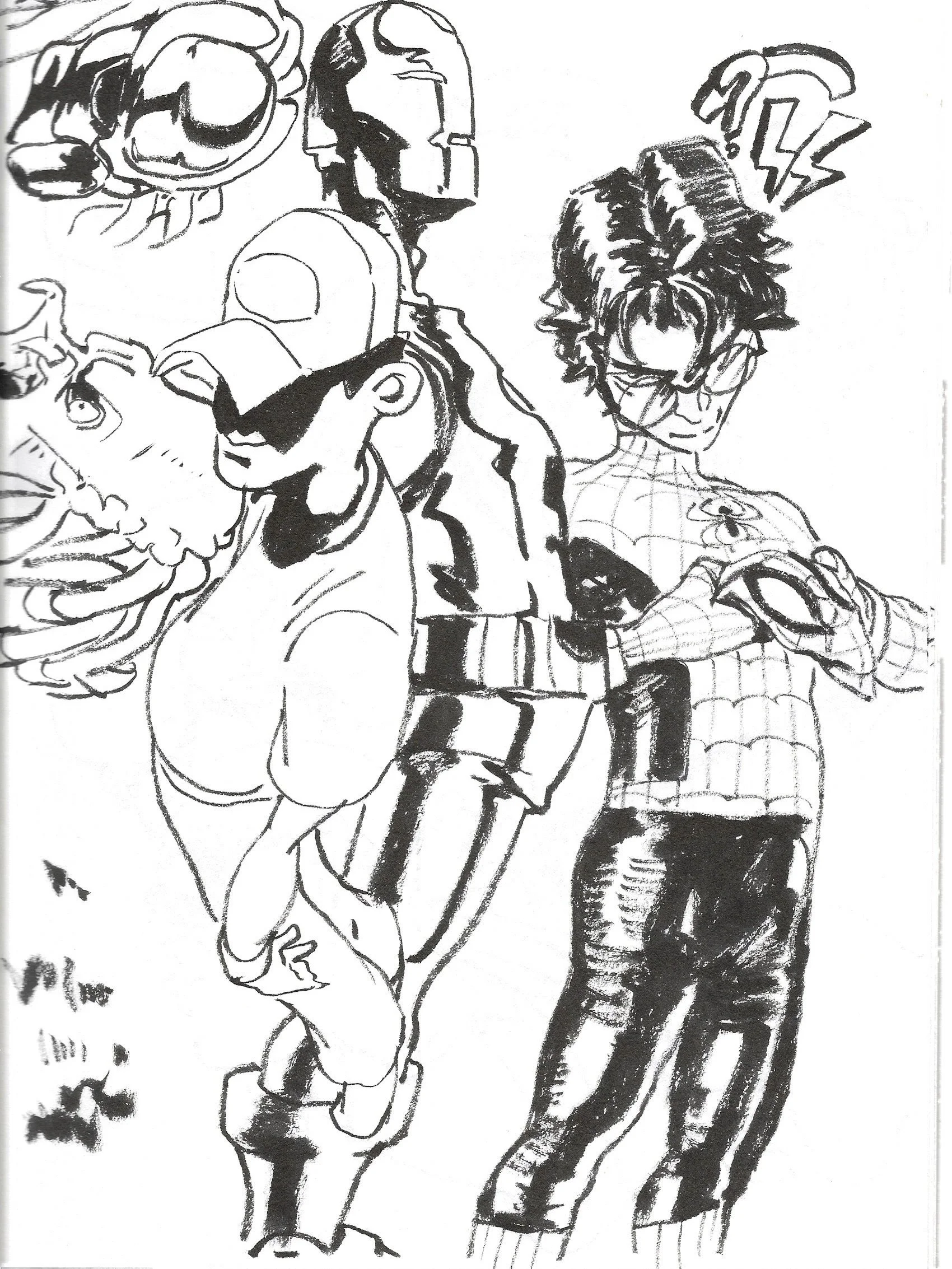 Fill up a bunch of these dollar store sketchbooks that never see the light of day&hellip;. It&rsquo;s in these that I find talent doesn&rsquo;t exist whatsoever.

Here&rsquo;s some of the ones that r good enough :)

#sketch #art #sketchbook #drawing