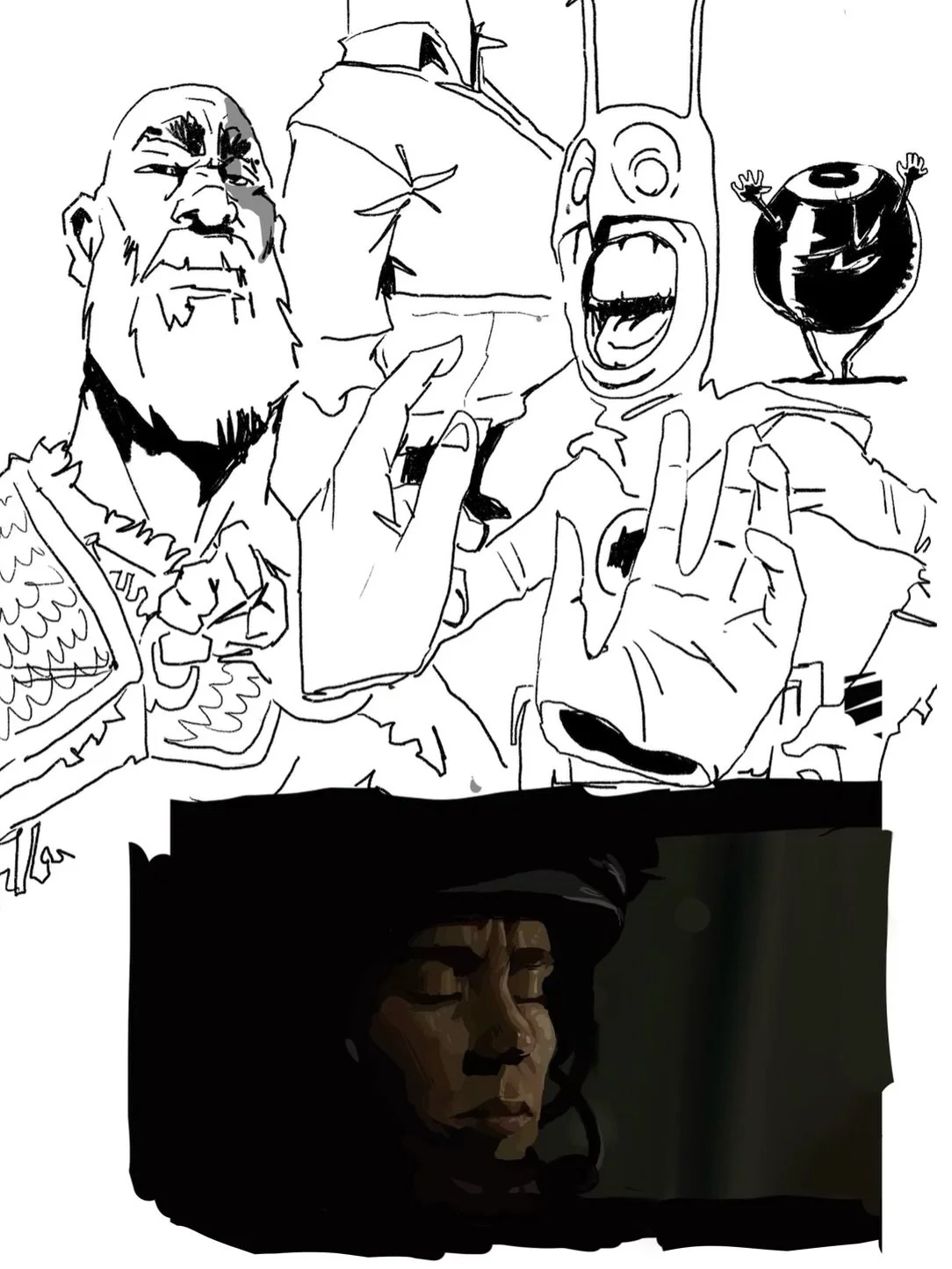 Some lines and studies.

#drawing #sicario #art #sketch