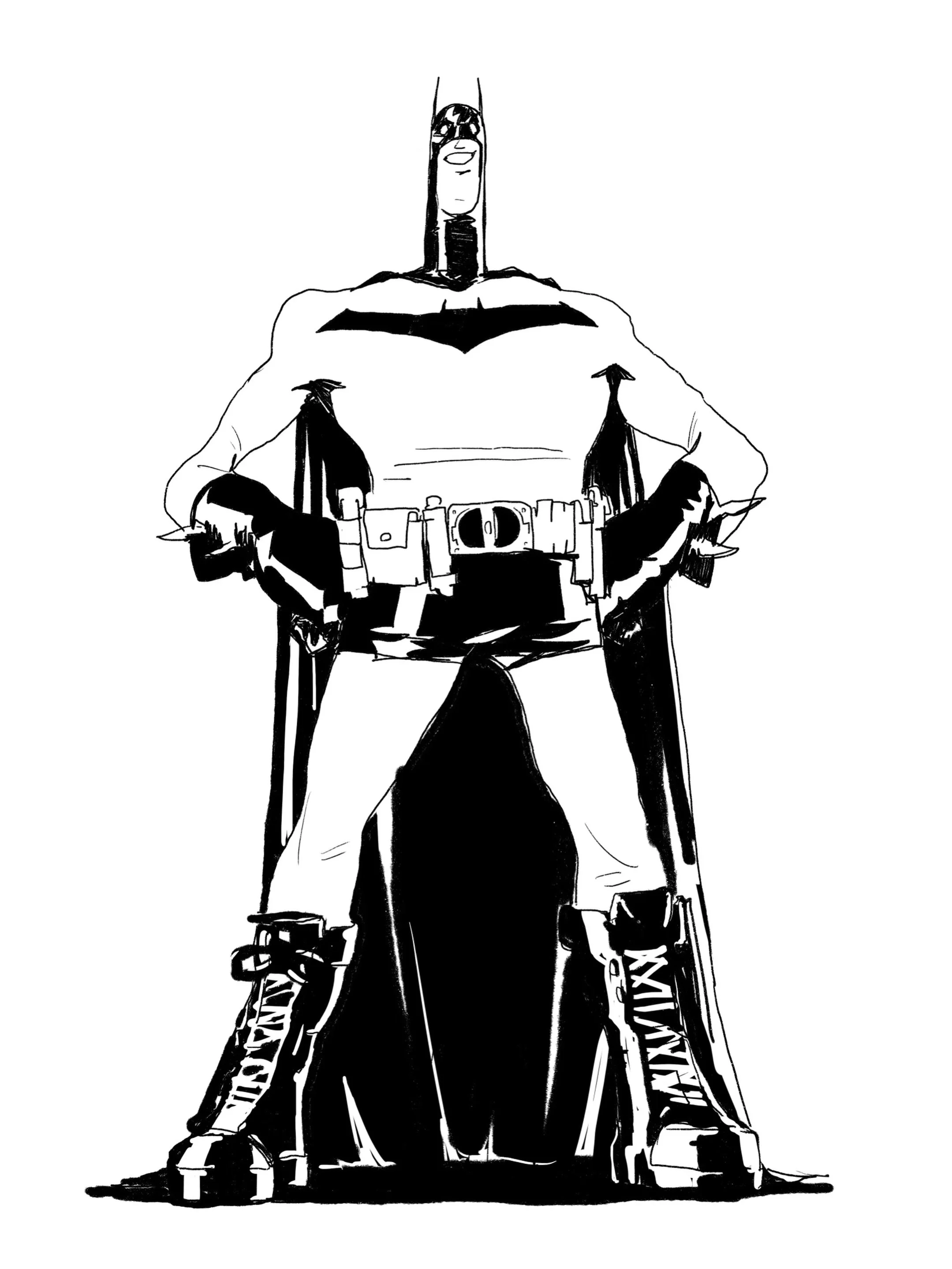 Bah-mn 

#dc #sketch #digitalart #batman