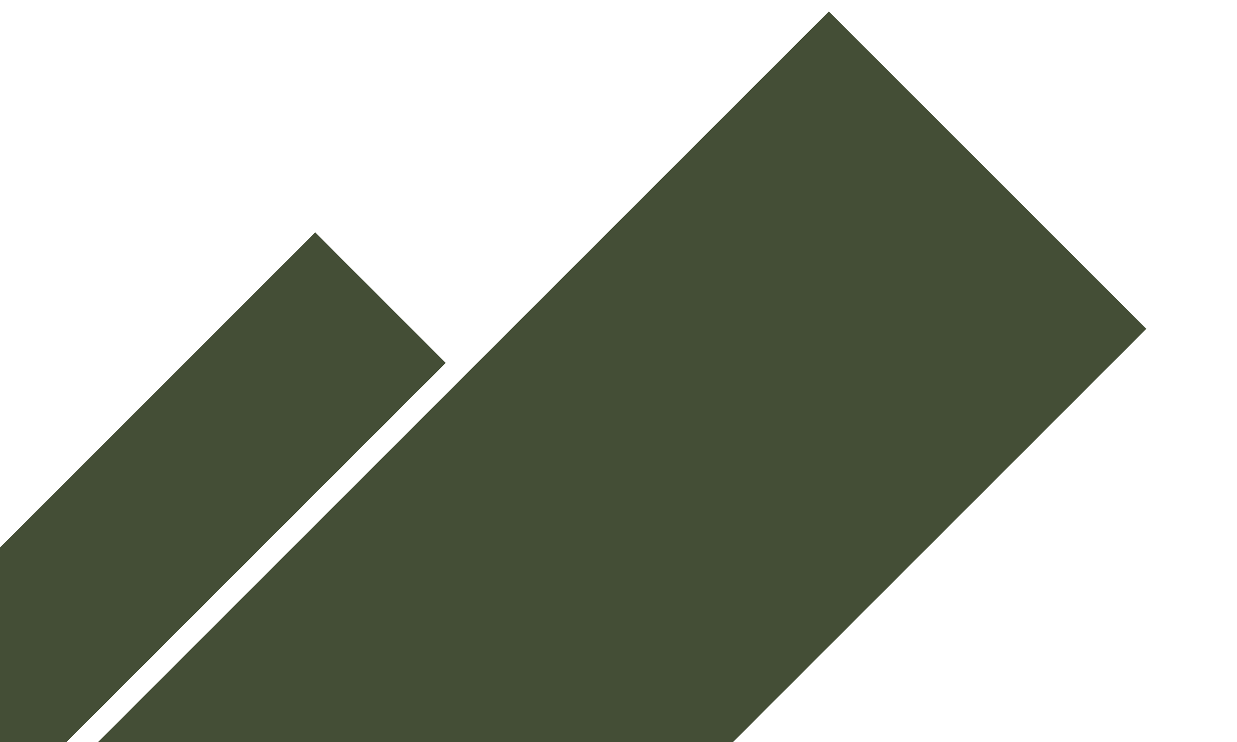 An abstract geometric design with dark green rectangles.