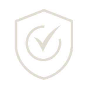 Shield with a check mark in the center