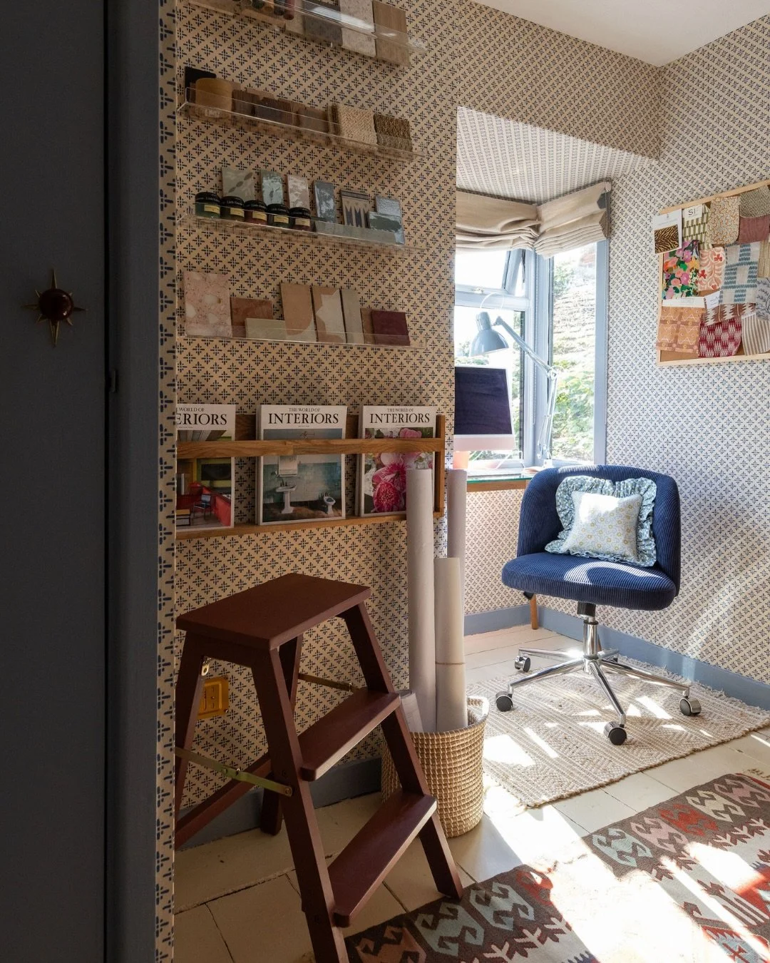 Have a peek inside my home office! 

I work from home a lot and it&rsquo;s so important to me to have an inspiring place to do this. I really wanted my office to feel less like a traditional working space and more like any other room in the home with