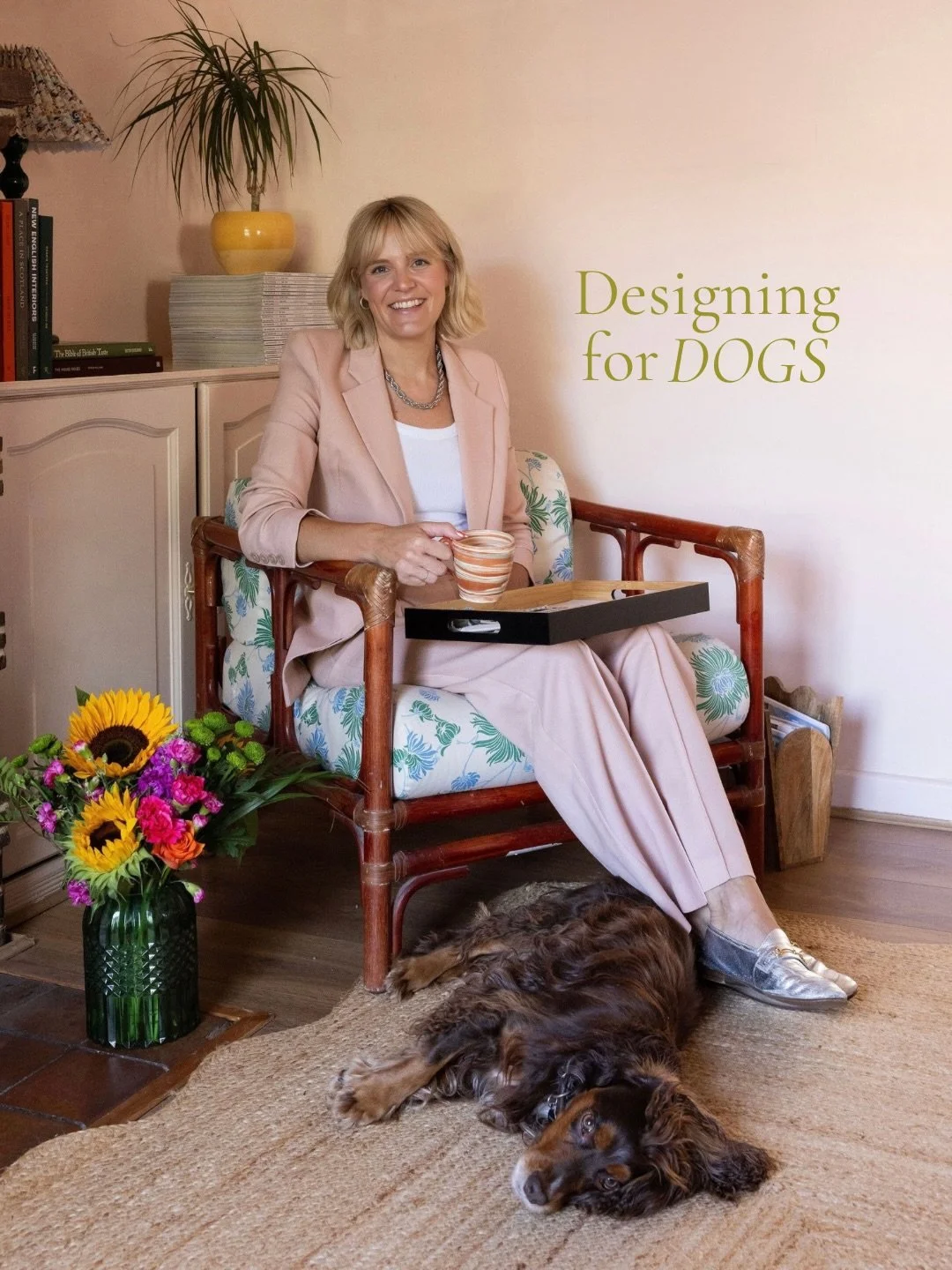 In honour of International Dog Day, 
here are some of the things I consider when designing a home with dogs. 

They&rsquo;re a big part of the family and your home needs to work for them too. From fabric choices, to storage solutions to suitable floo