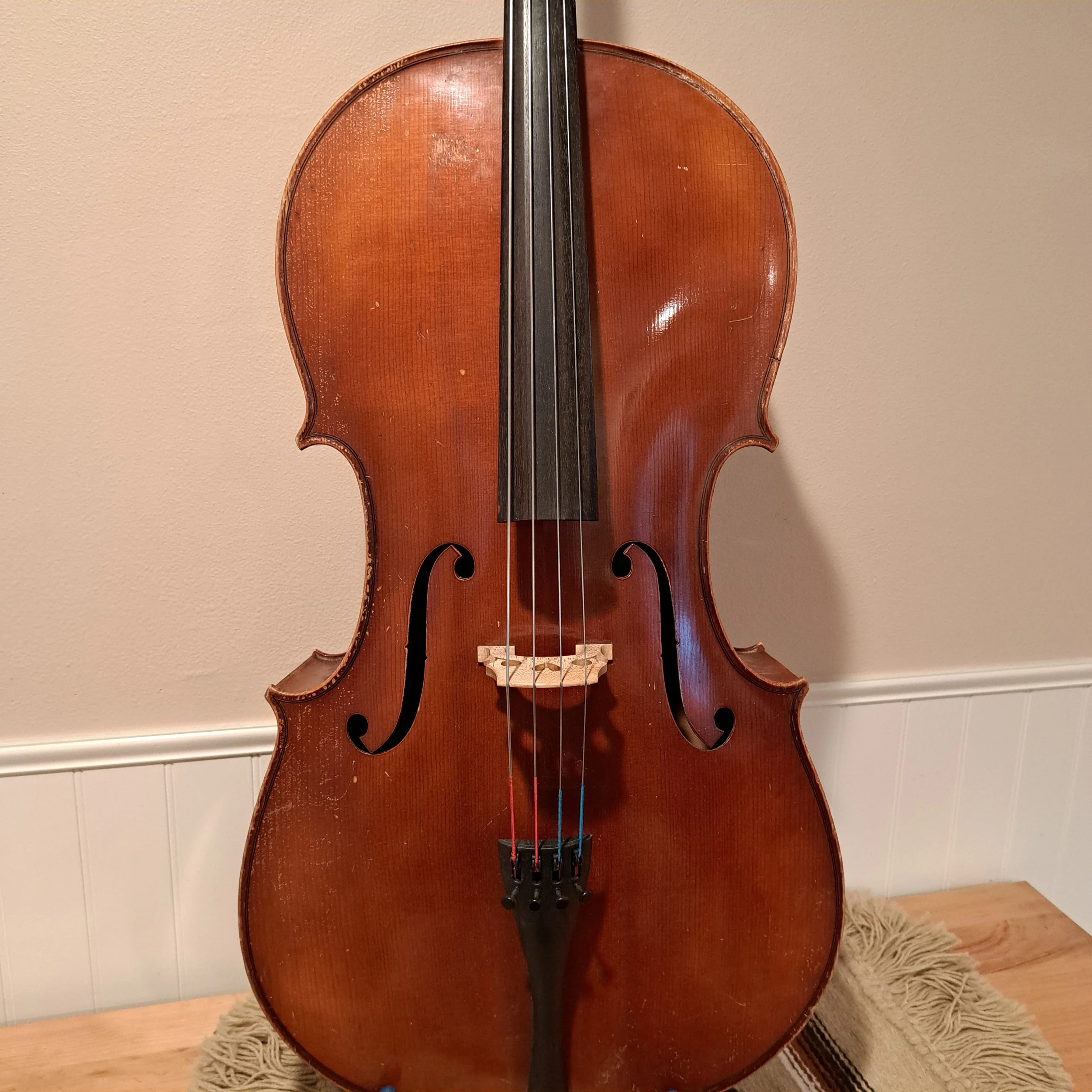 4/4 German Cello ca. 1950s   NEW LISTING