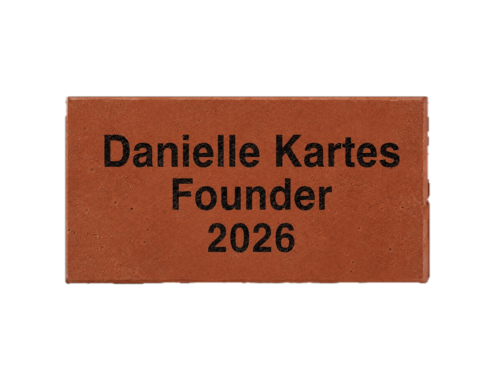 Personalized Engraved Brick