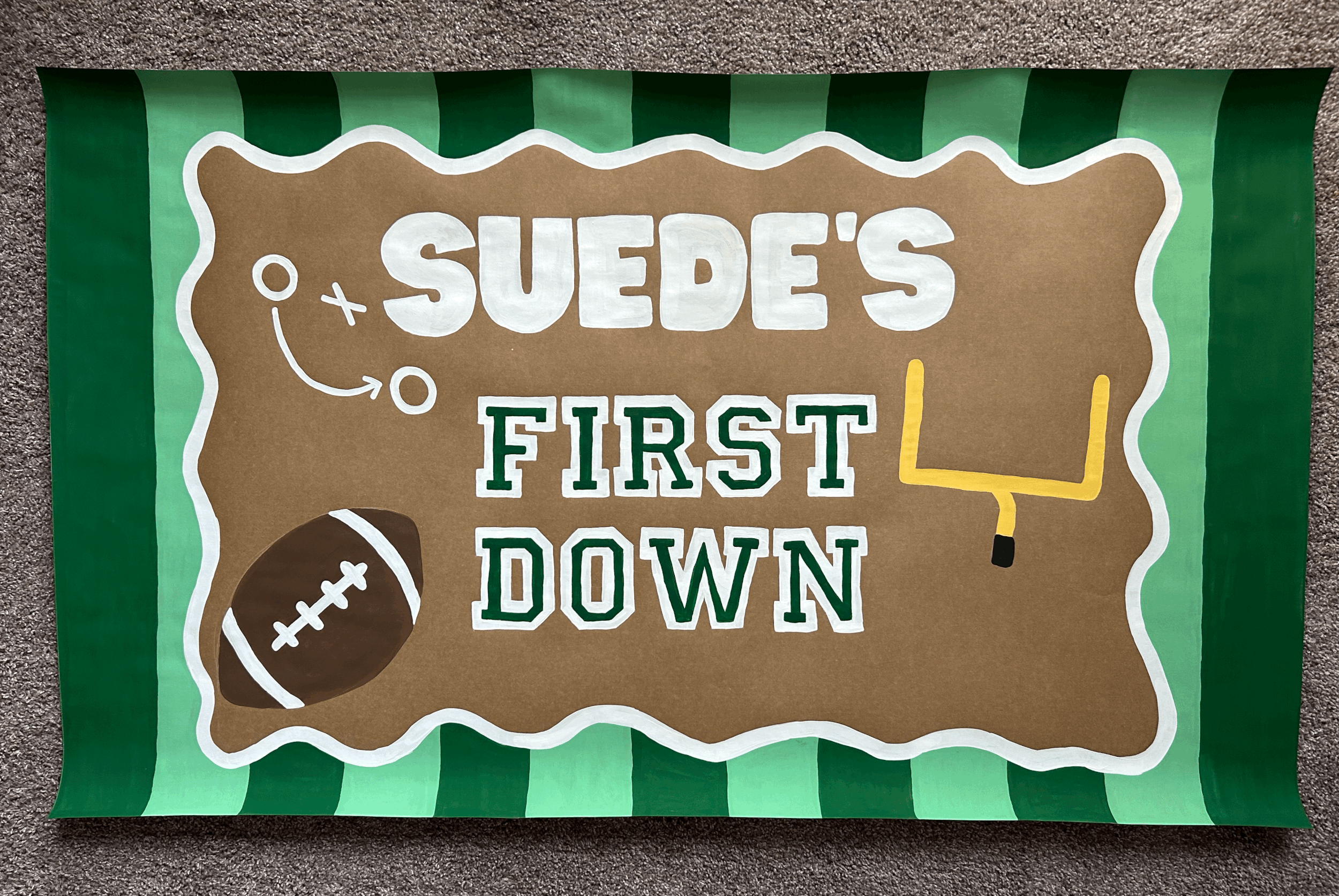 Hand Painted Banner