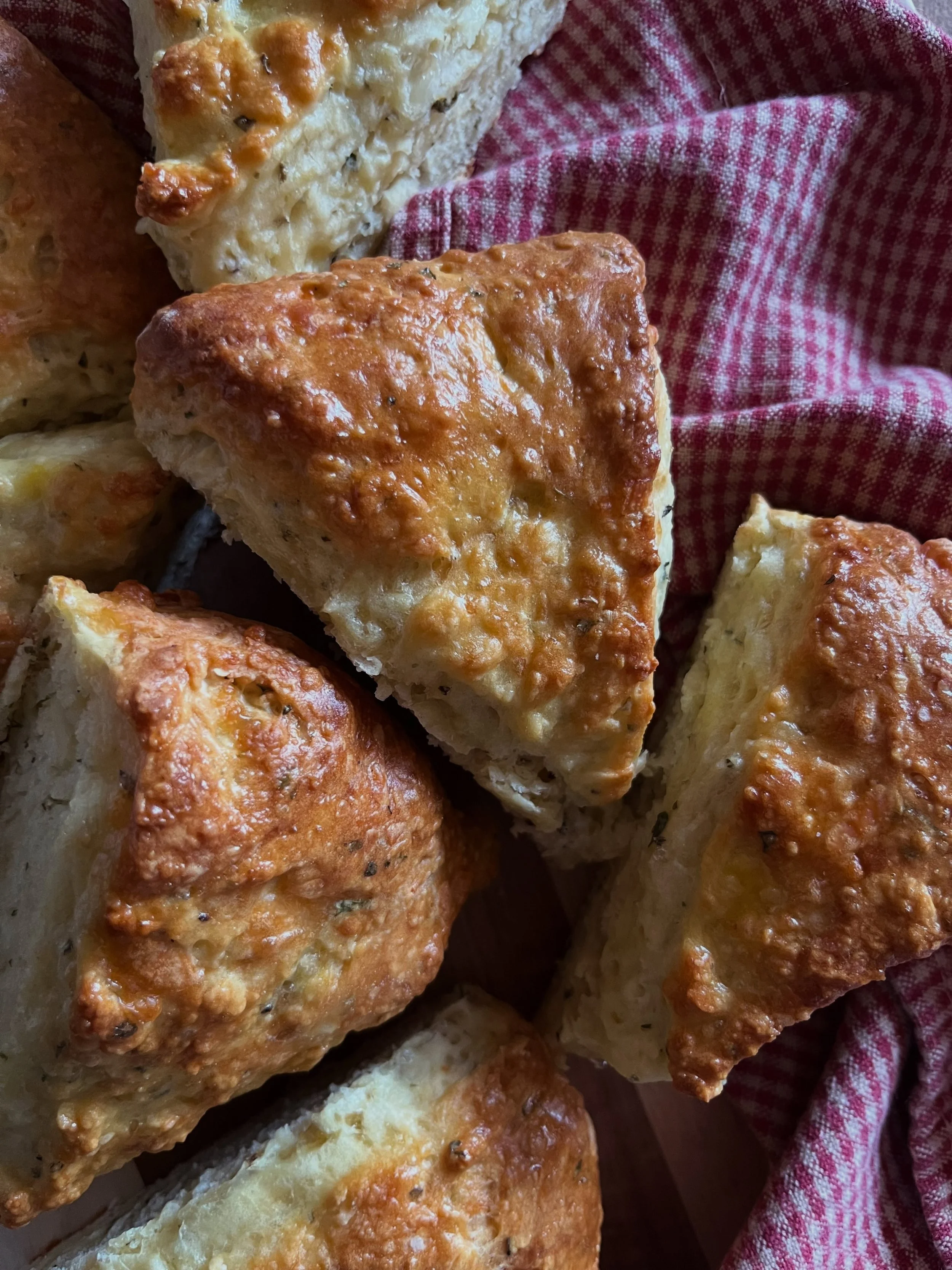 Our Italian herb cheesy scones are packed with a whopping 11g of protein!