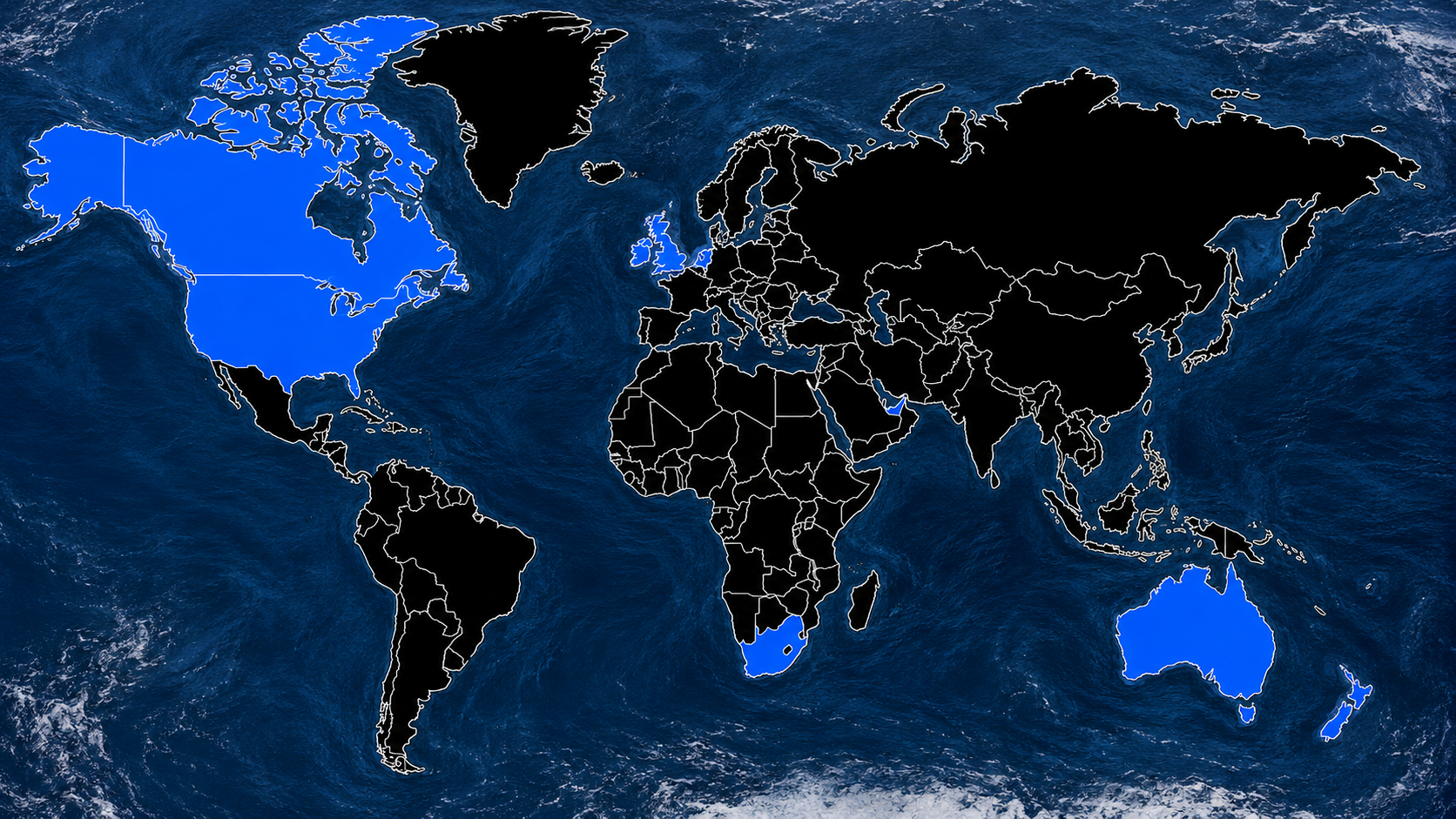 Countries into which we distribute