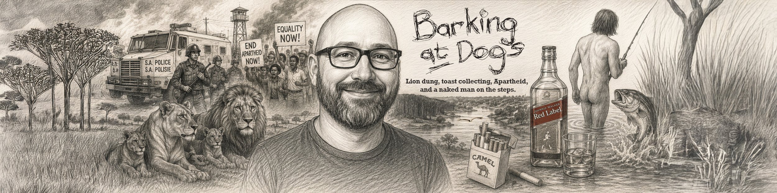 Barking at Dogs book banner image