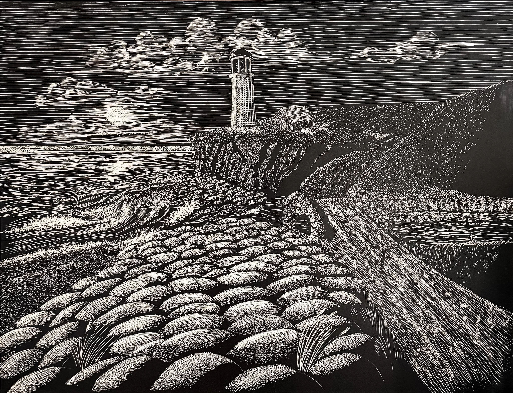 Untitled Etching 6 / Clayboard