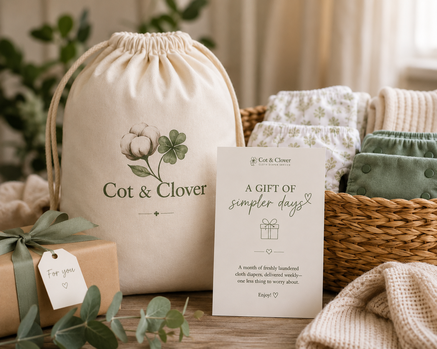 Give the Gift of Easier Cloth Diapering