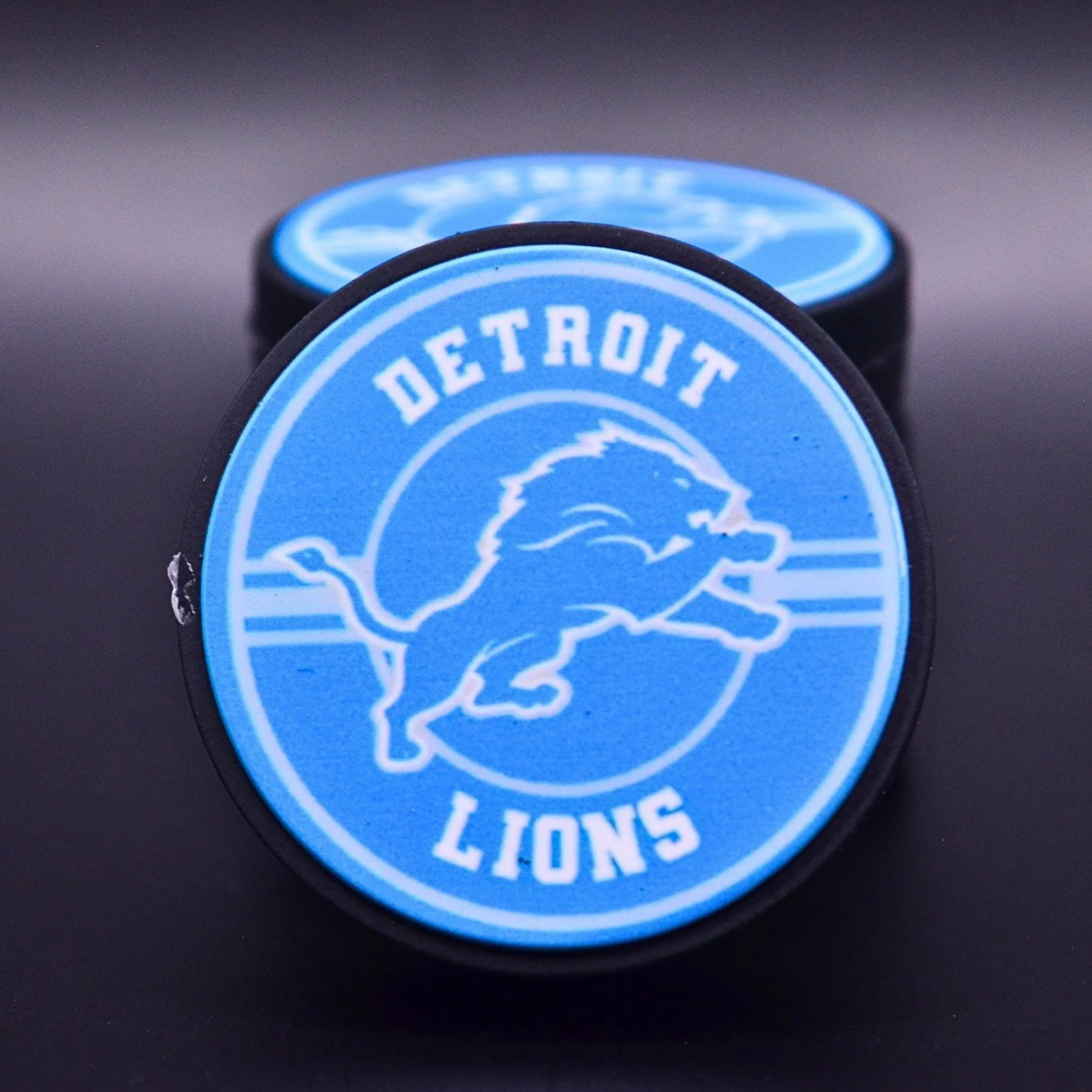 Football Fan Silicone Focal Beads • Team Color Inspired Sports DIY Craft Supply • Choose Style