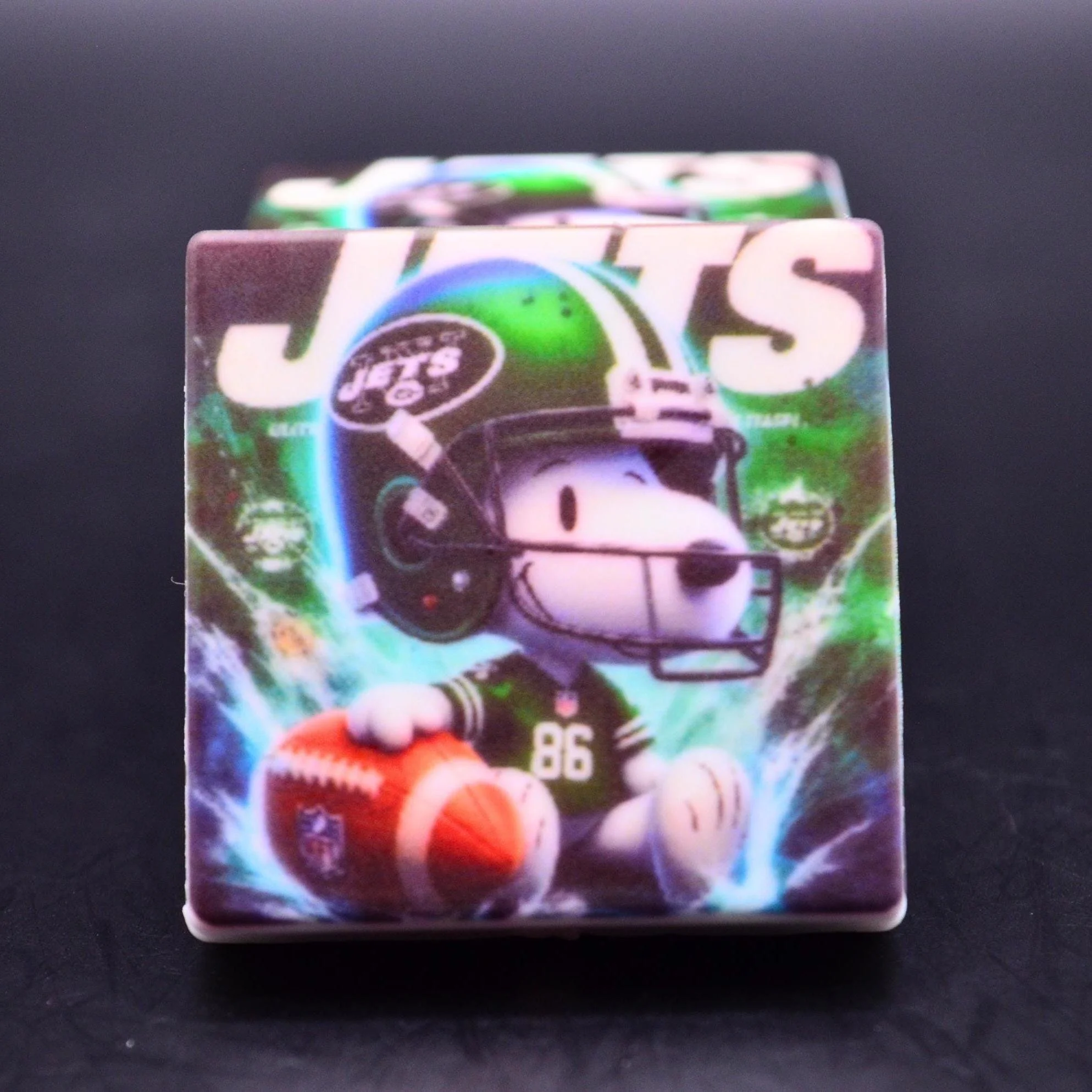 AFC Sports Team Player Focal Bead • Double-Sided • Custom Team Choice • 1pc