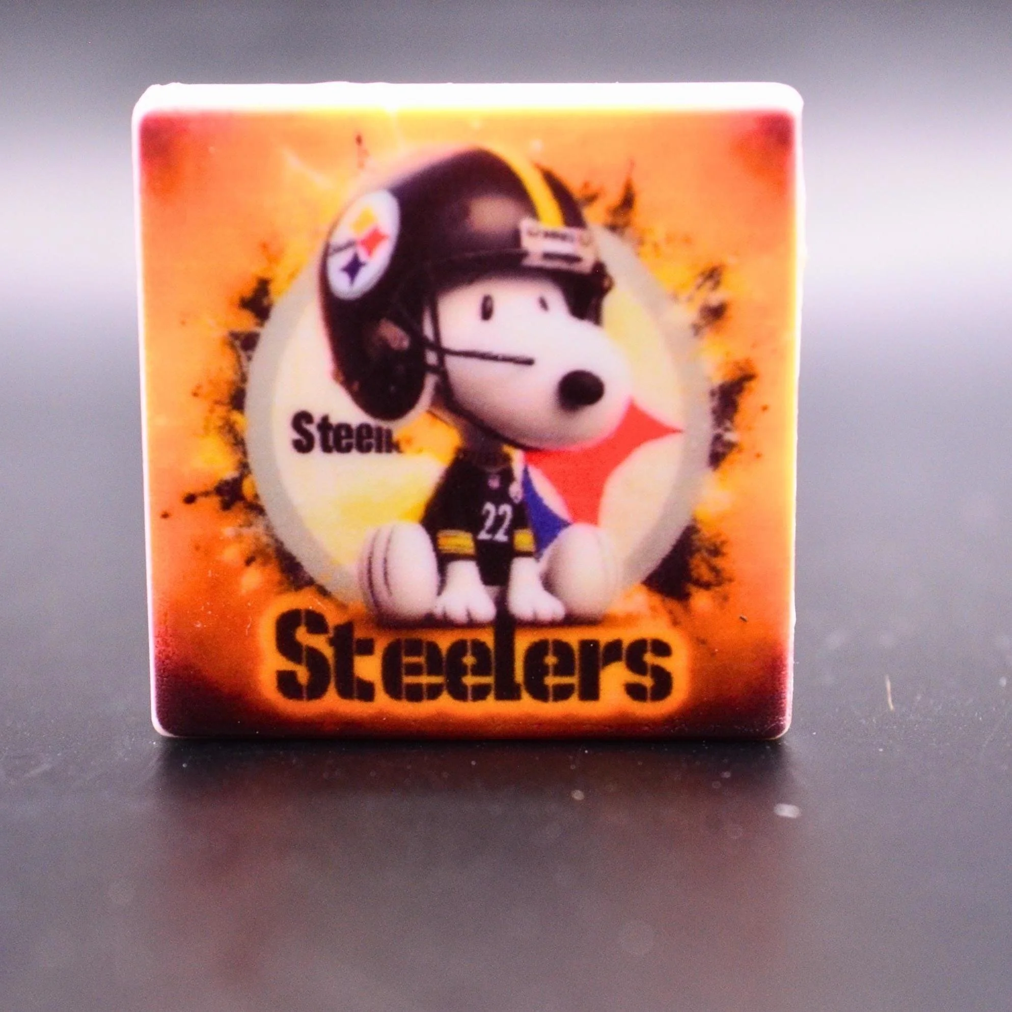 AFC Sports Team Player Focal Bead • Double-Sided • Custom Team Choice • 1pc
