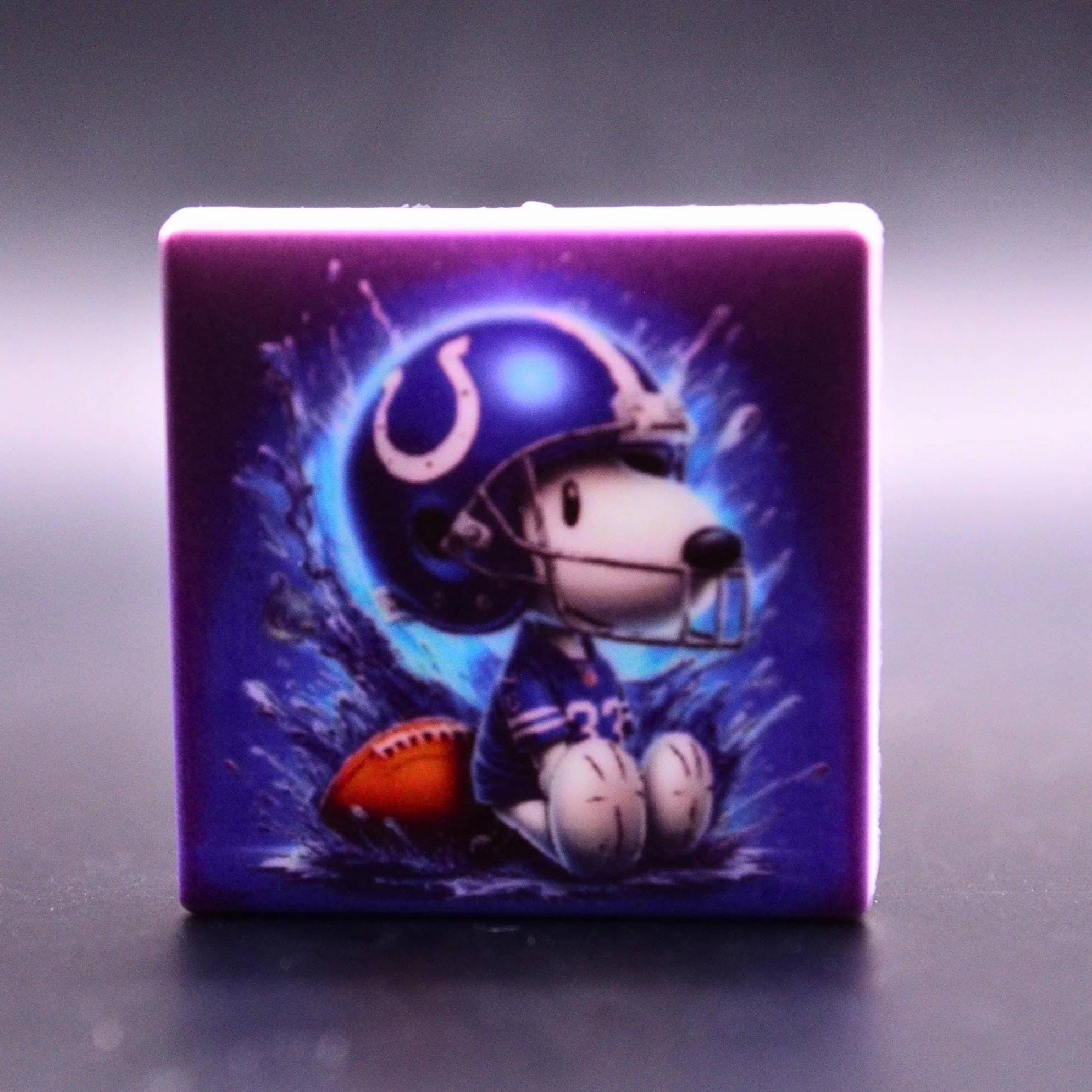 AFC Sports Team Player Focal Bead • Double-Sided • Custom Team Choice • 1pc