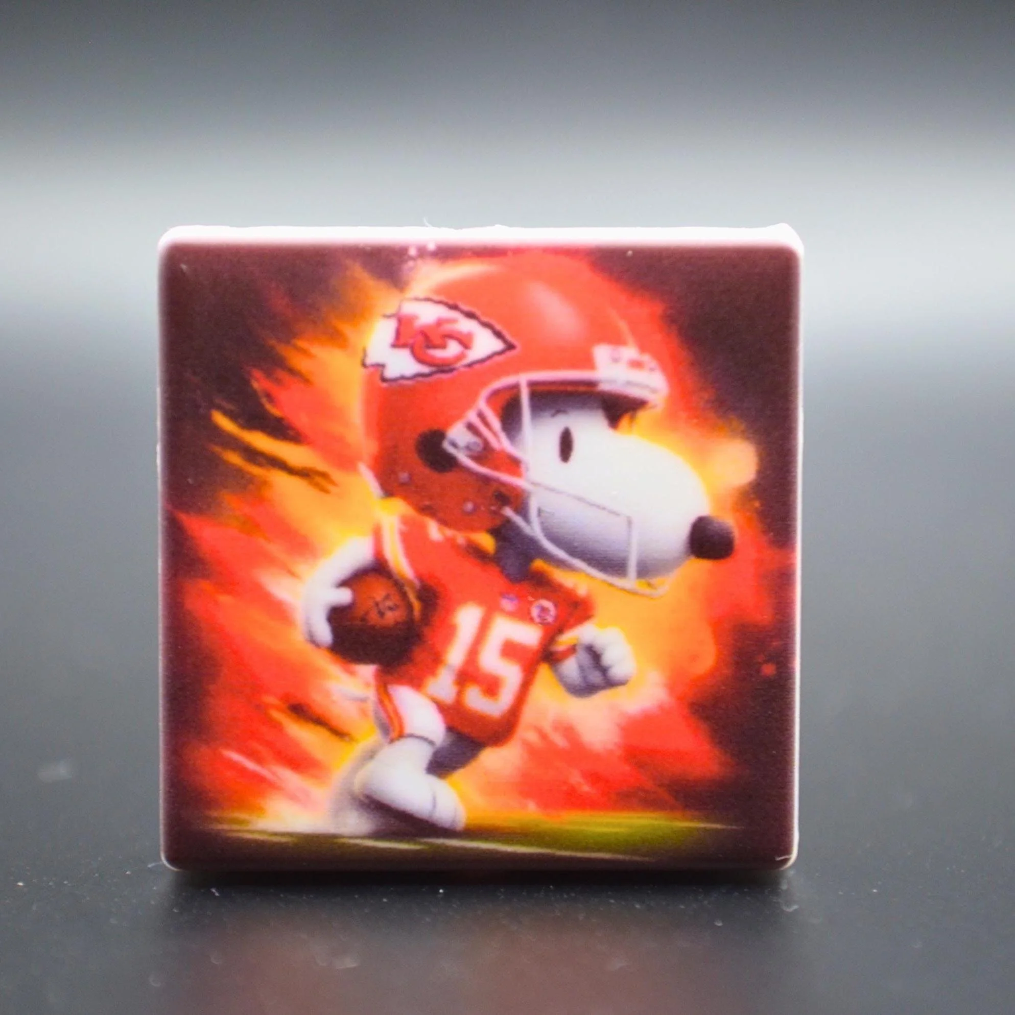 AFC Sports Team Player Focal Bead • Double-Sided • Custom Team Choice • 1pc