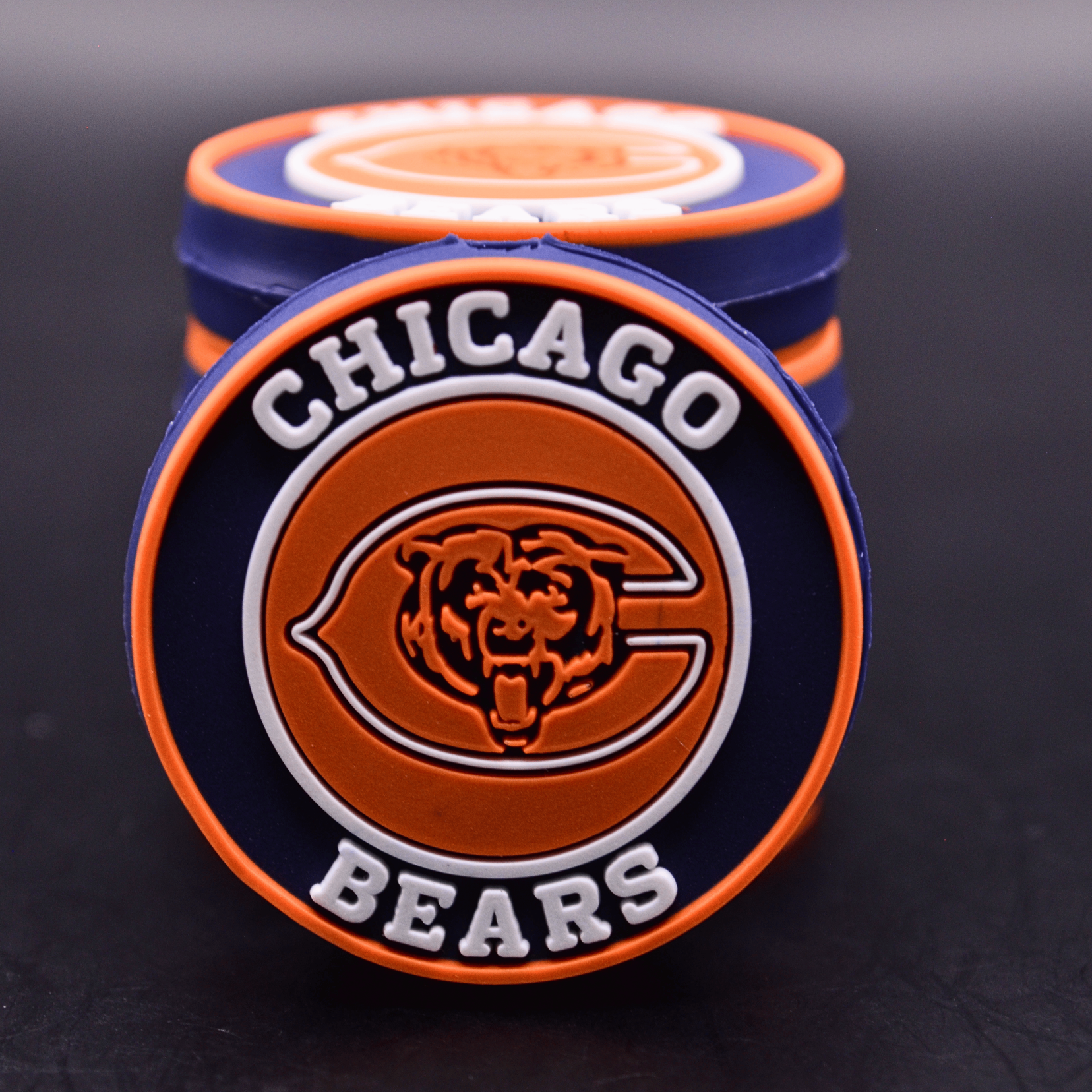 NFC Football Fan Focal Beads • Team Color Inspired Sports DIY Craft Supply • Choose Style