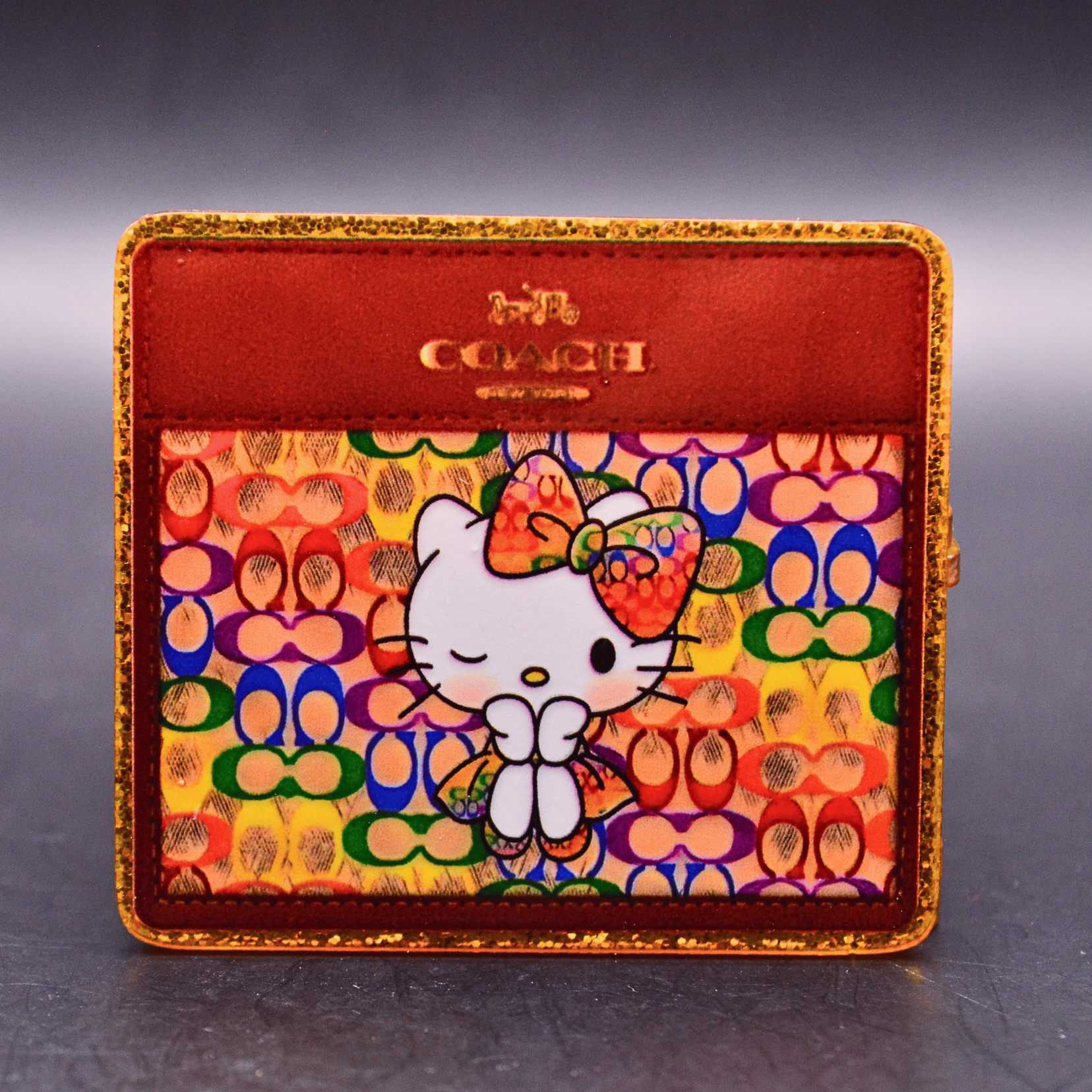 Kitty Flatback Craft Patch, Multicolor Resin Decor