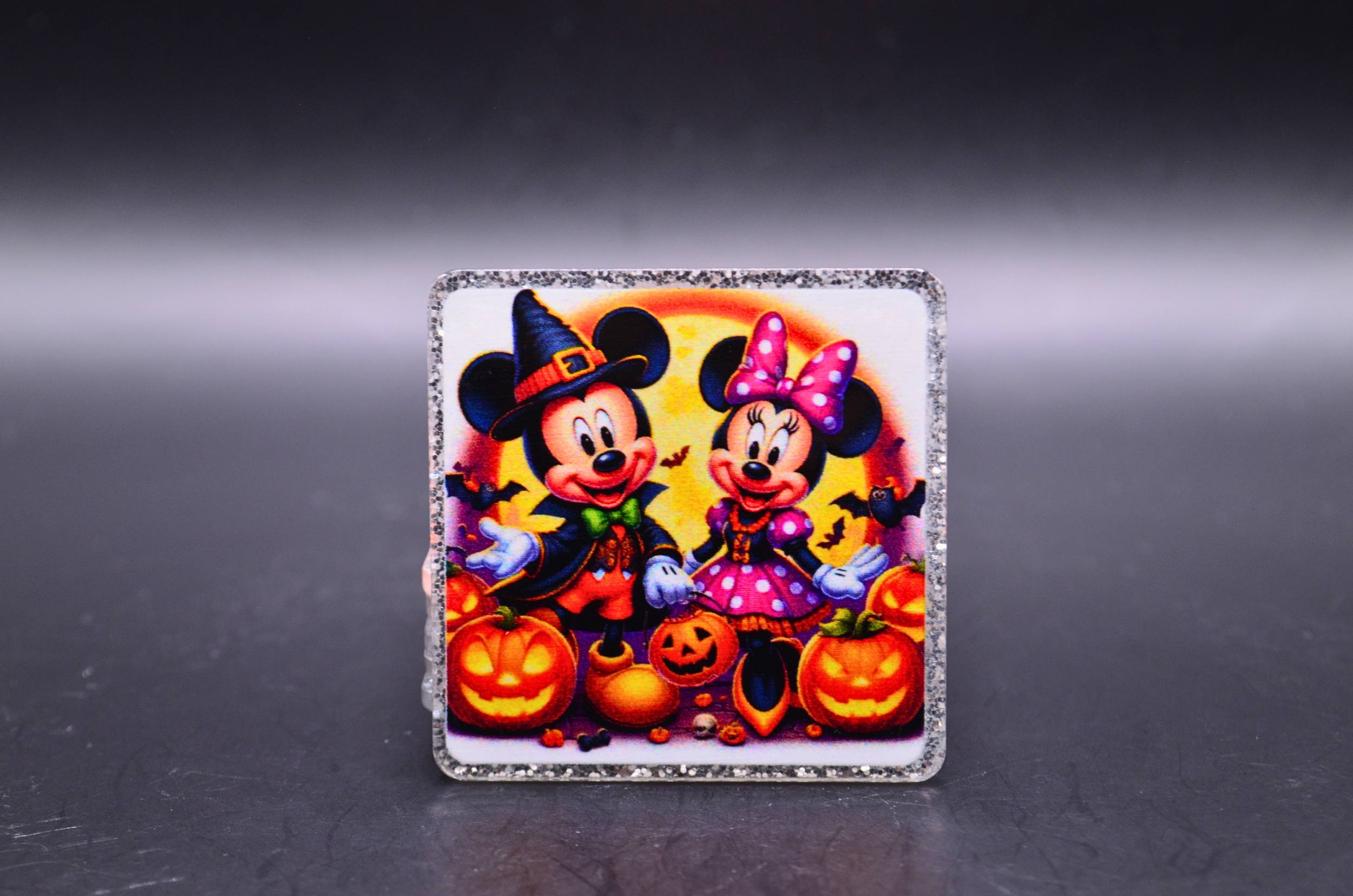 Halloween Spooky Flatback —Pumpkin Party