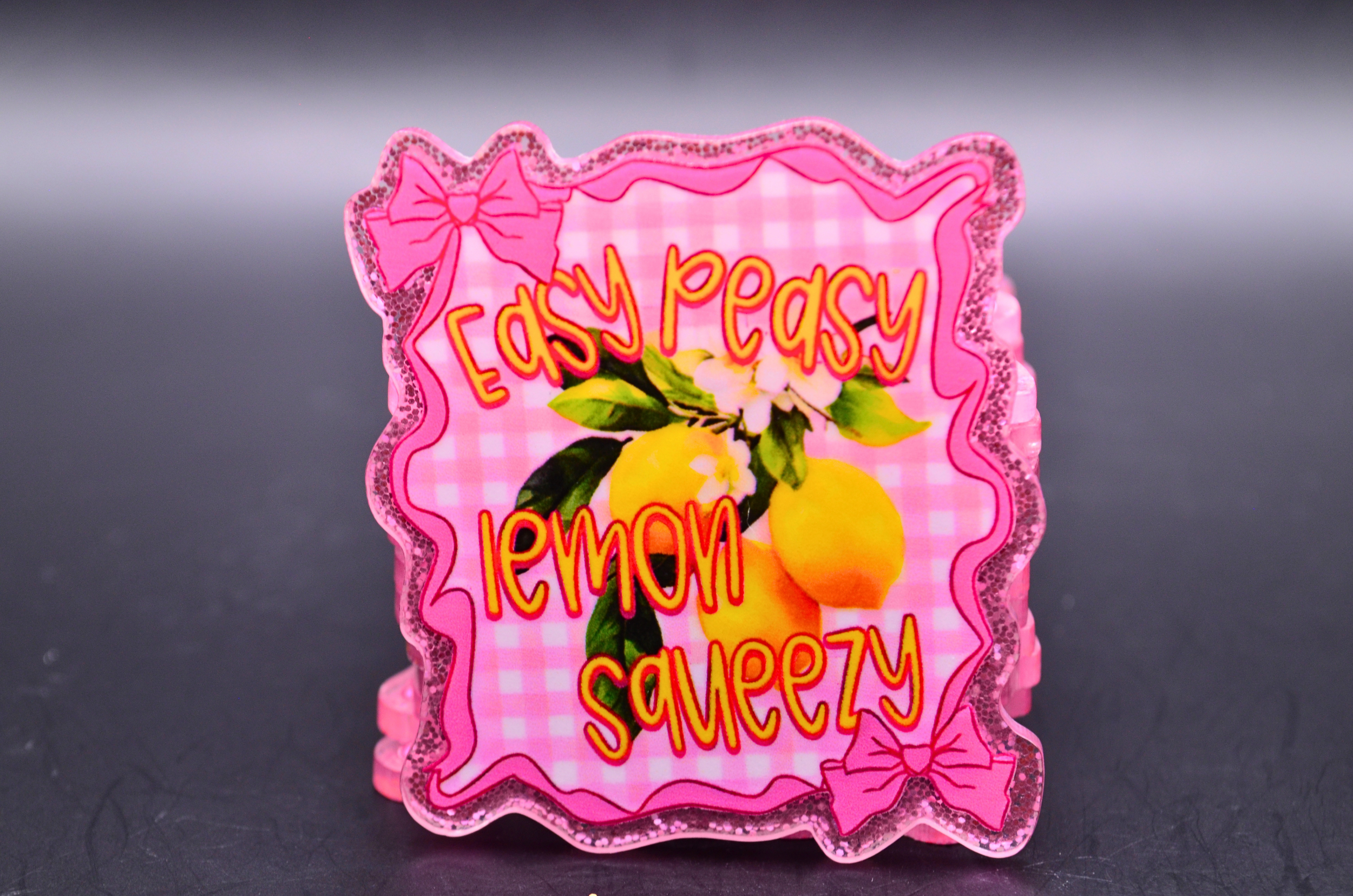 Easy Peasy Lemon Squeezy Flatback