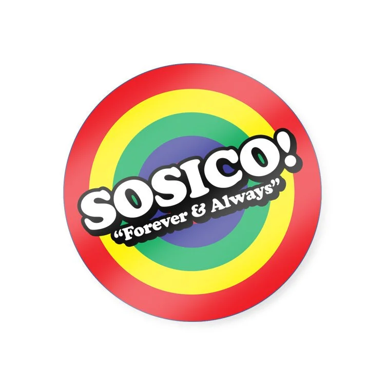 The Spins Sticker