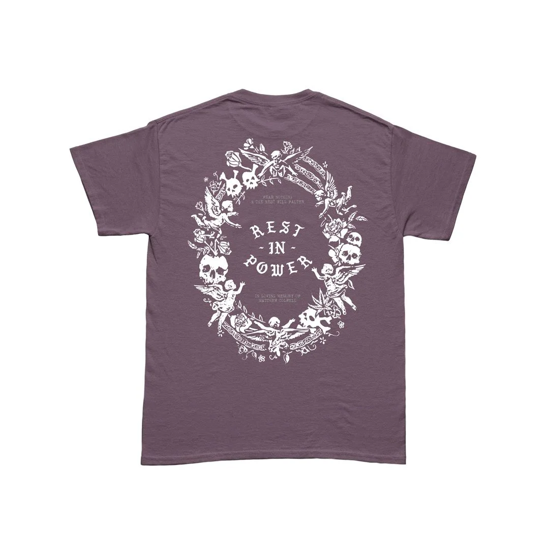 Wreath of Wrath Tee (Wine)