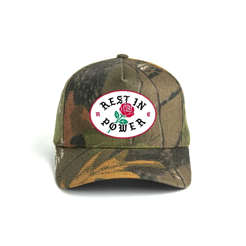 Rose Snapback (Camo)