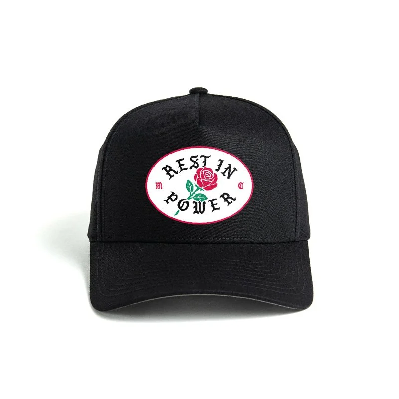 Rose Snapback (Black)