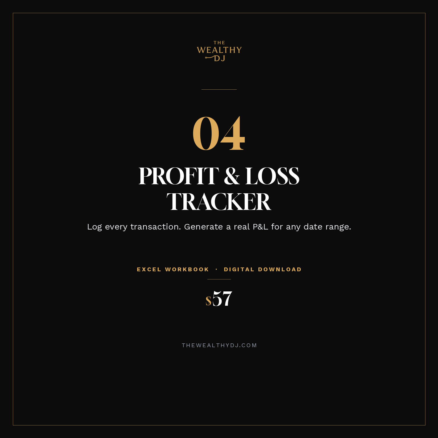 THE PROFIT & LOSS TRACKER