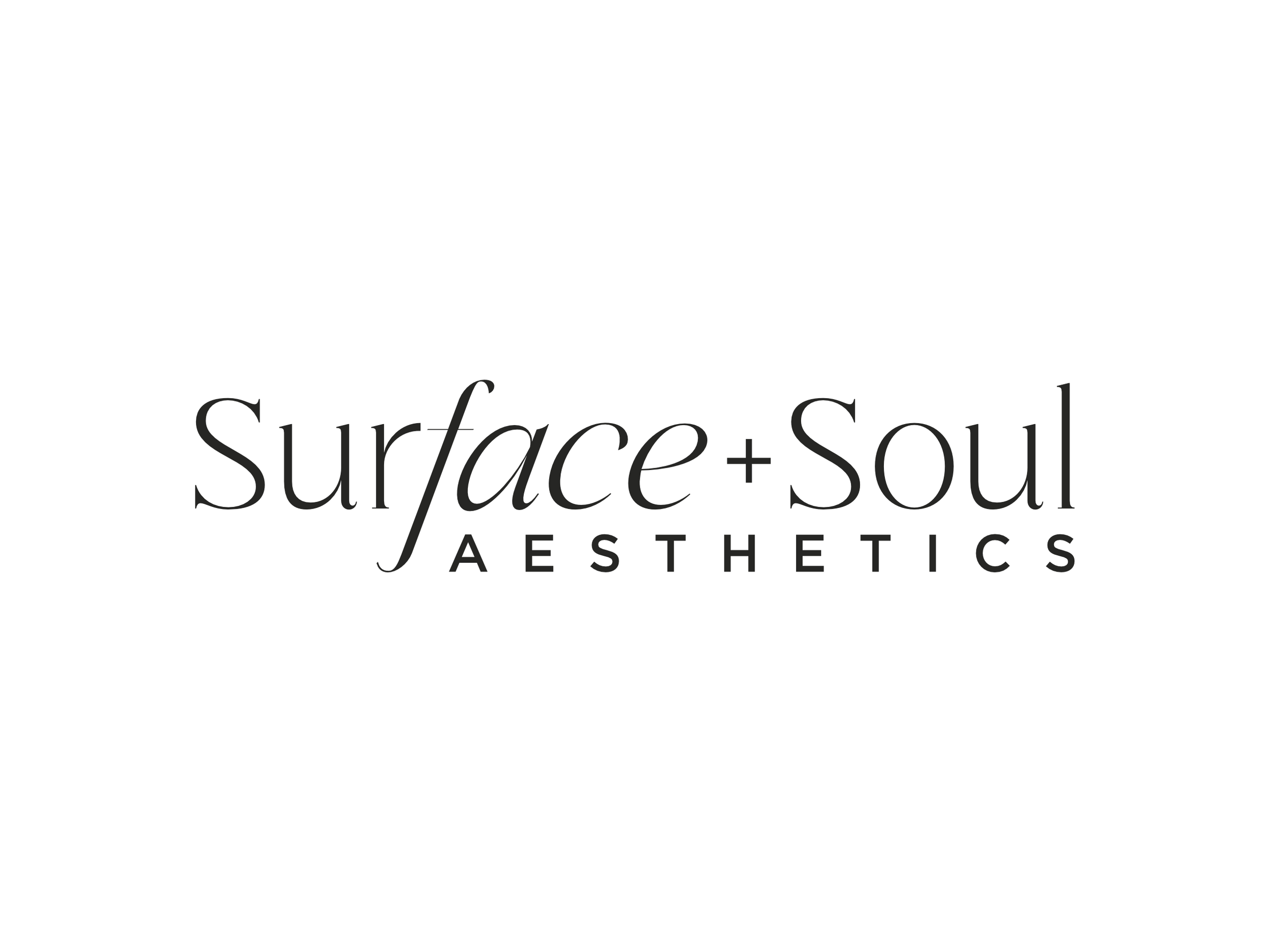 Surfface+Soul Aesthetics Branding