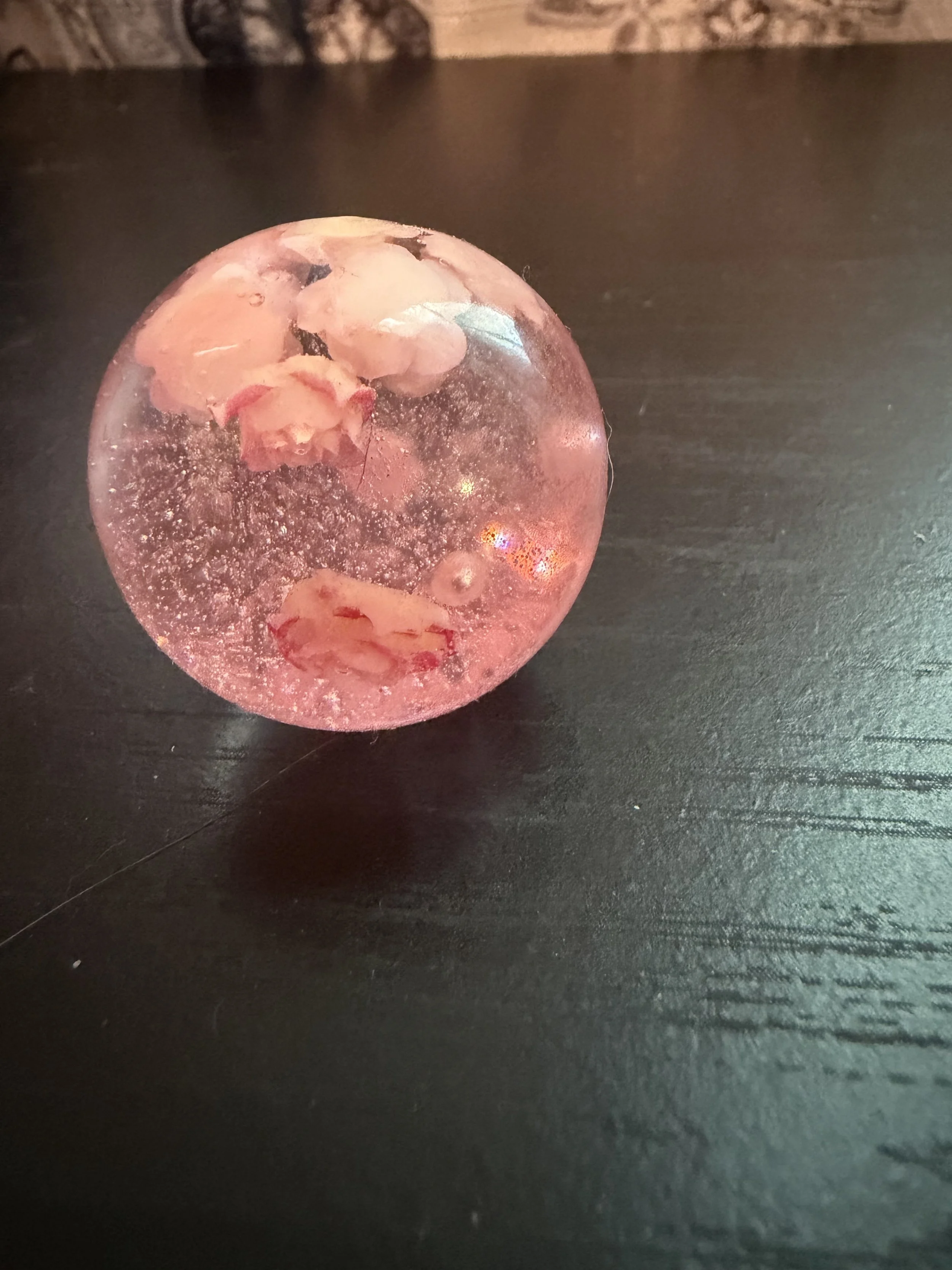 Pink Rose Sphere