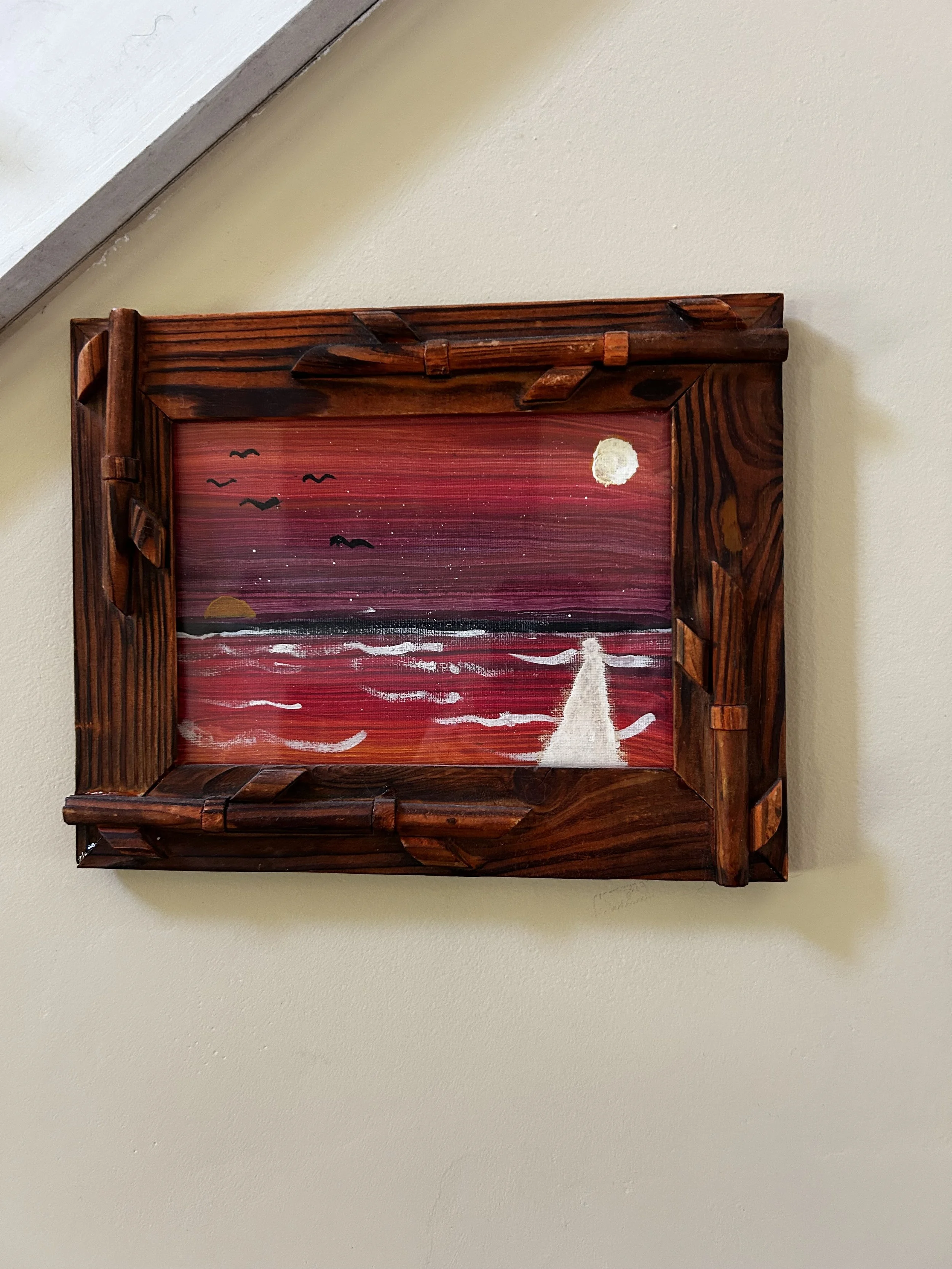 Summer Ocean at Sunset