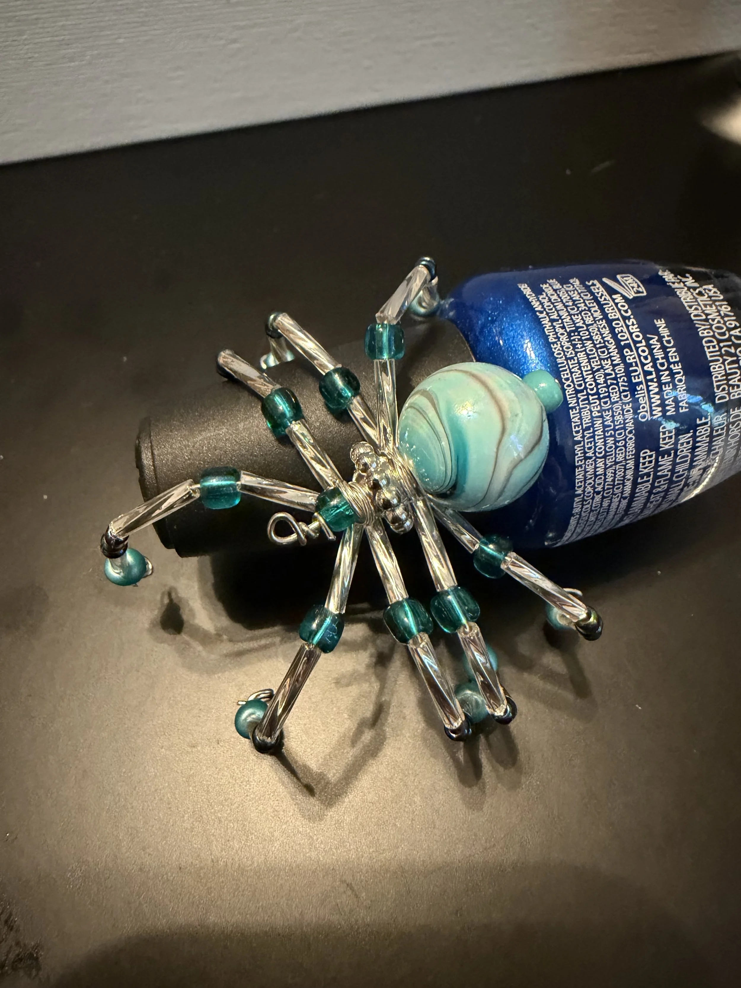 Teal Spider