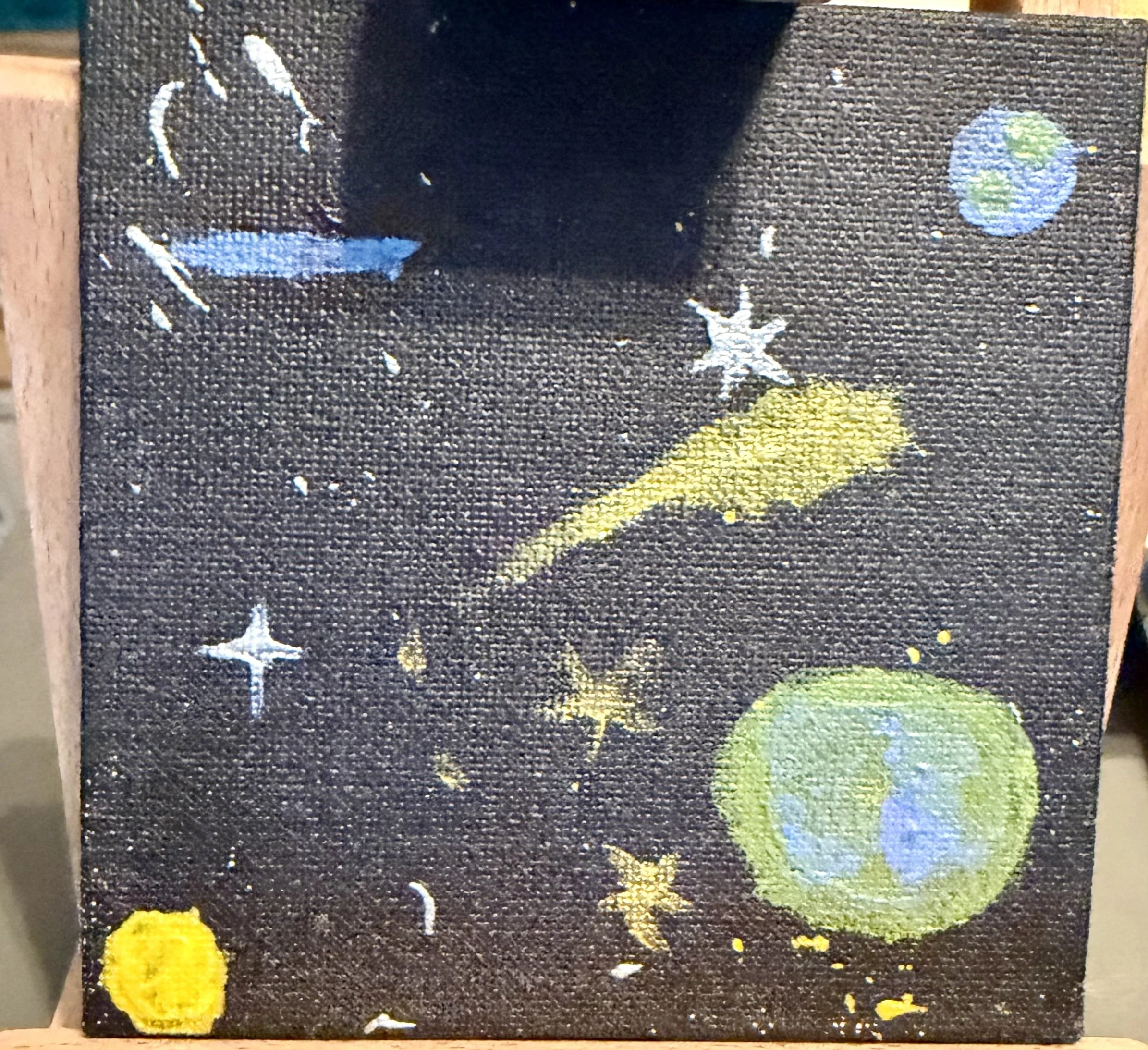 Outer Space Shooting Star