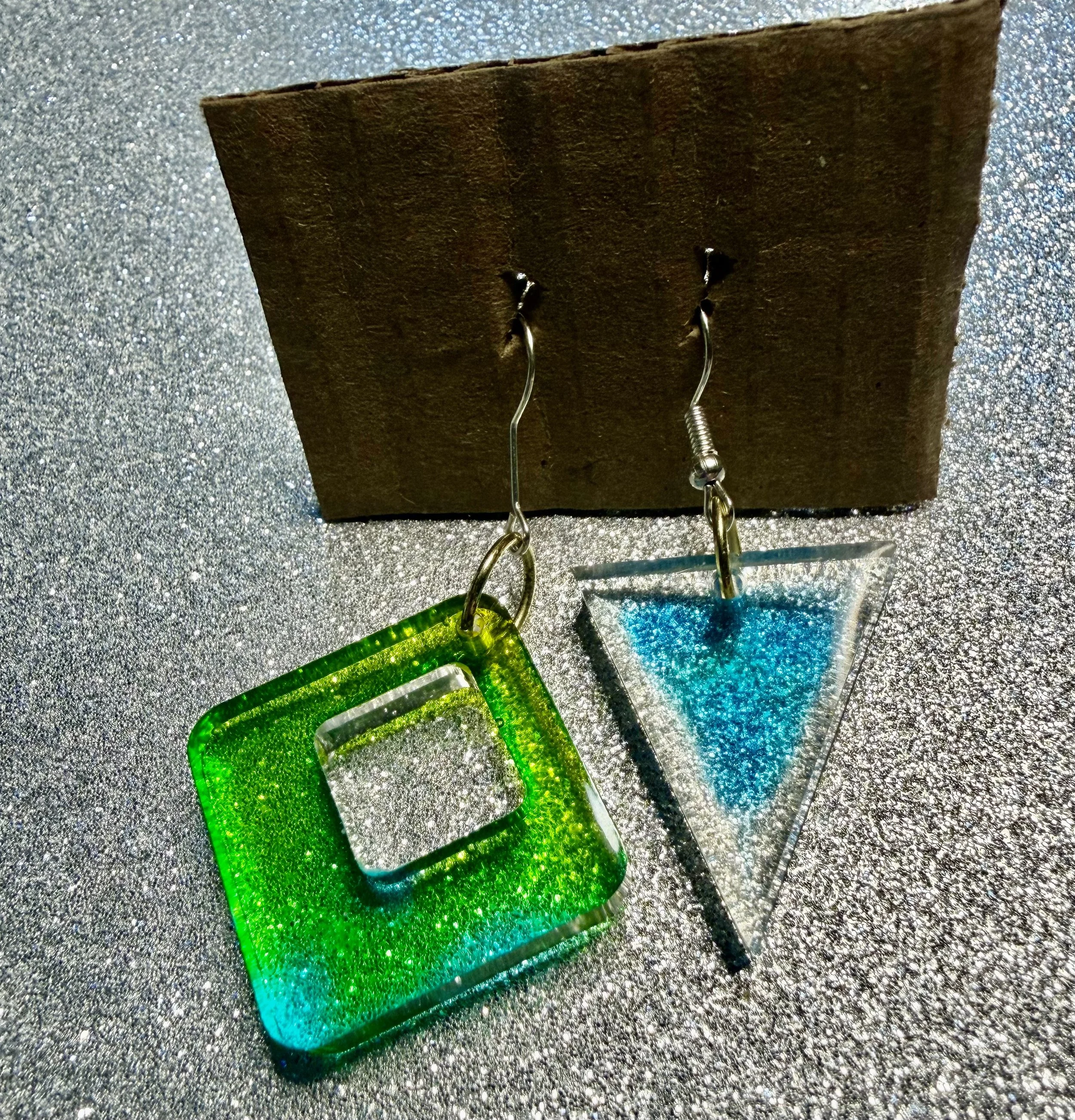 Square/Triangle Earrings