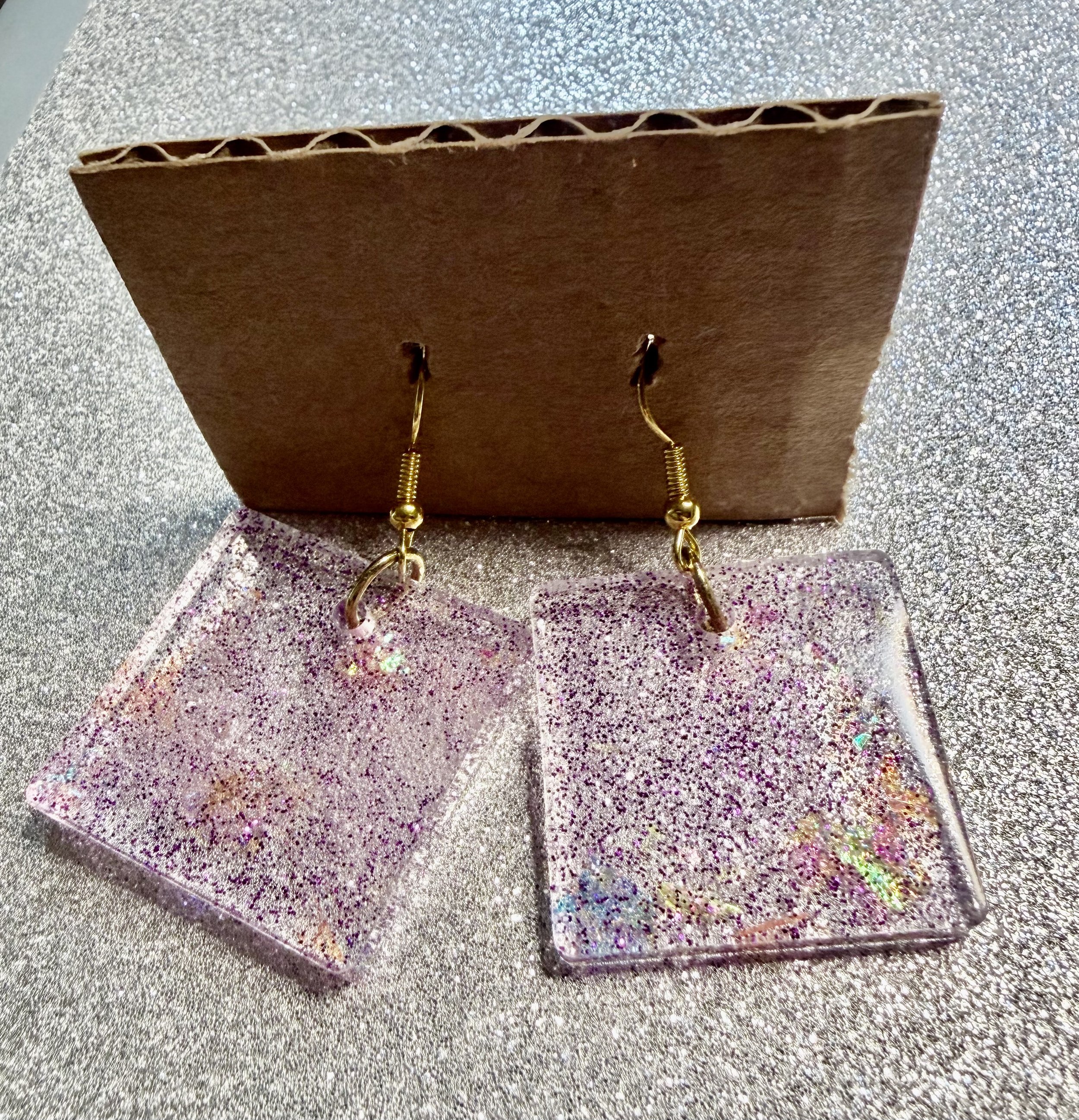 Large Square Earrings