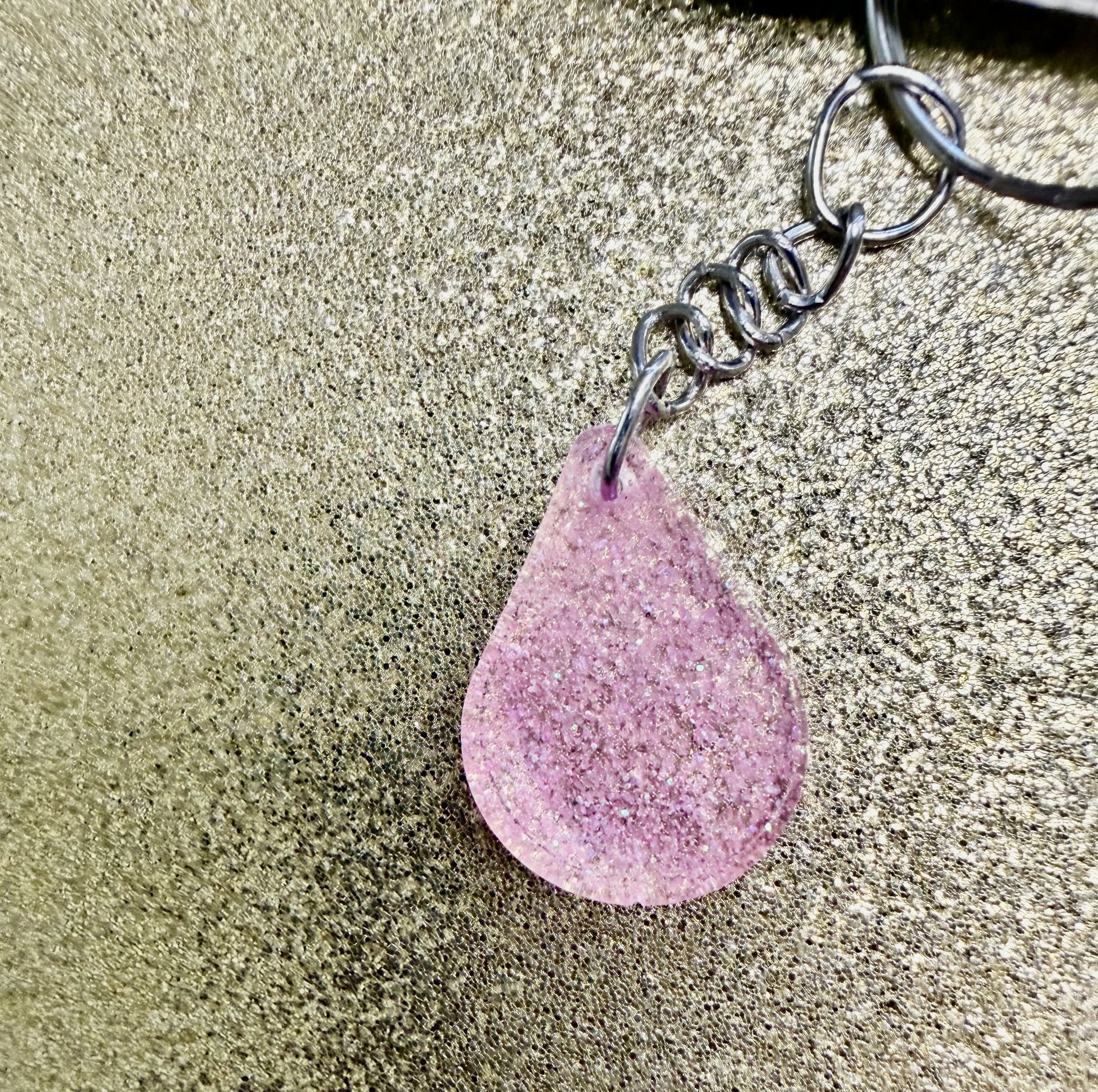Teardrop Keychain