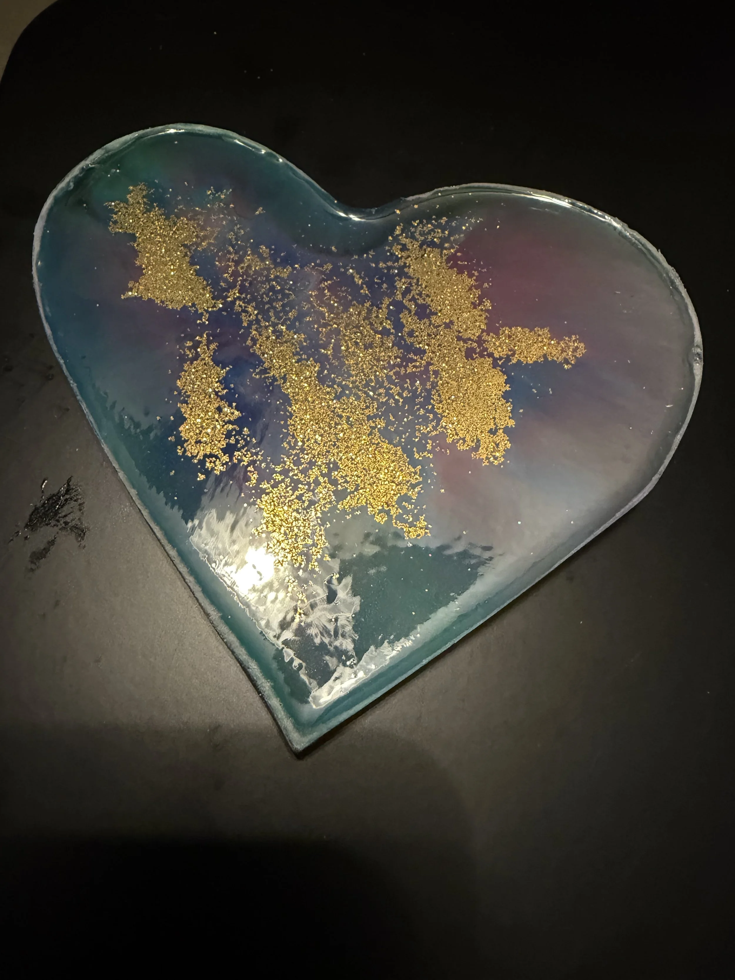 Pink and Purple Hearts