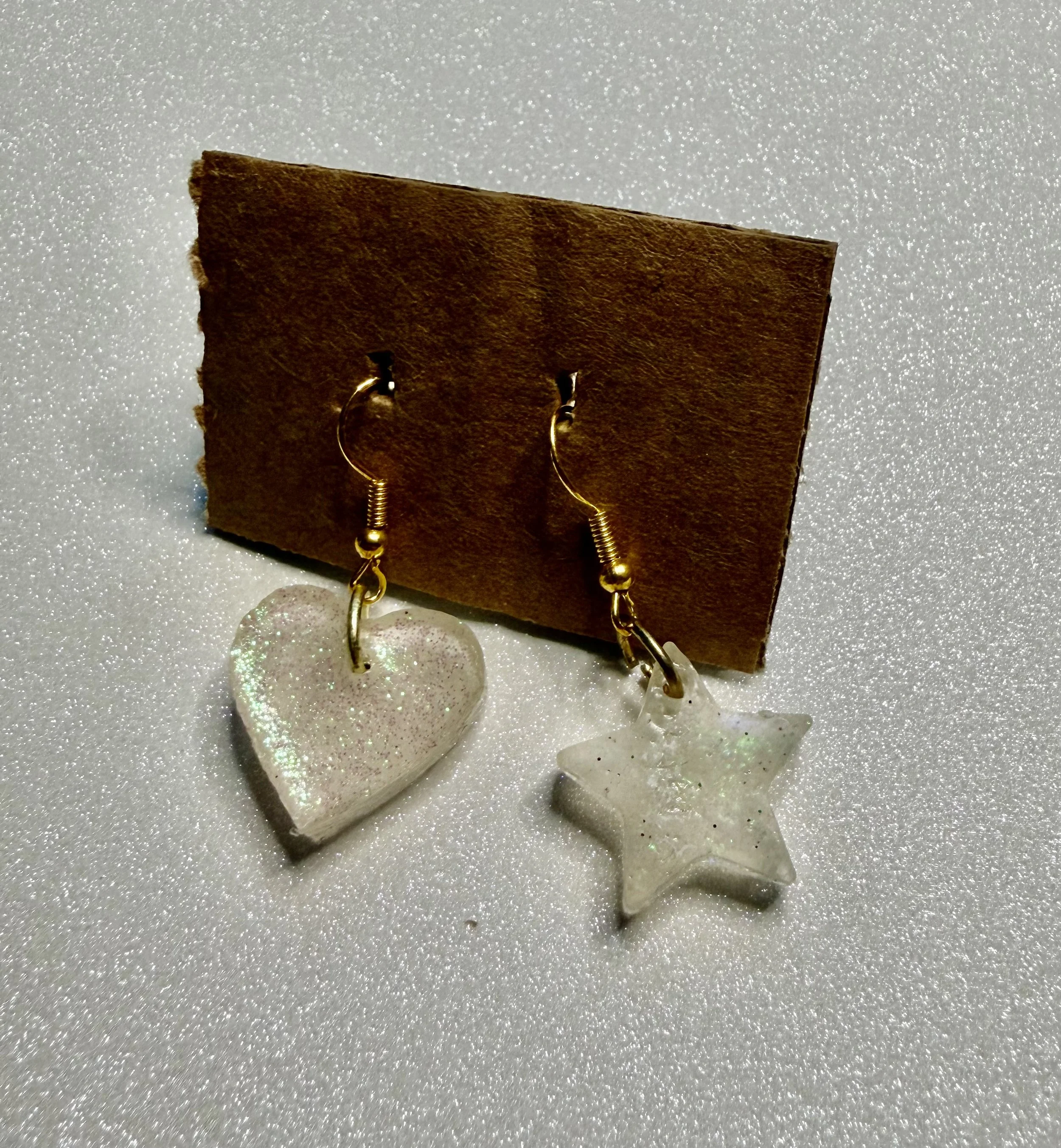 Star and Heart Earrings