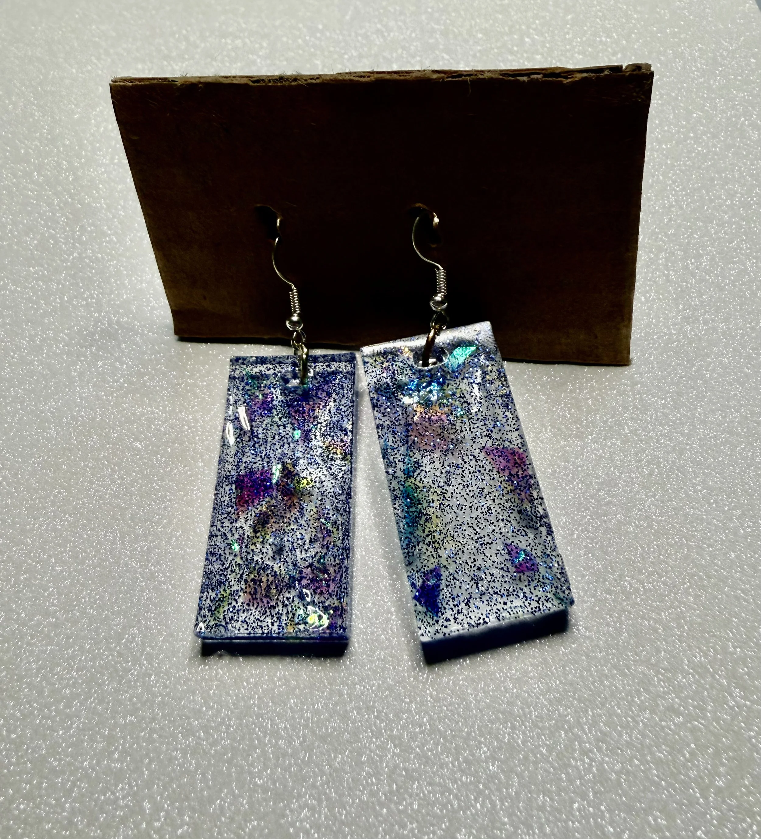 Large Rectangle Earrings