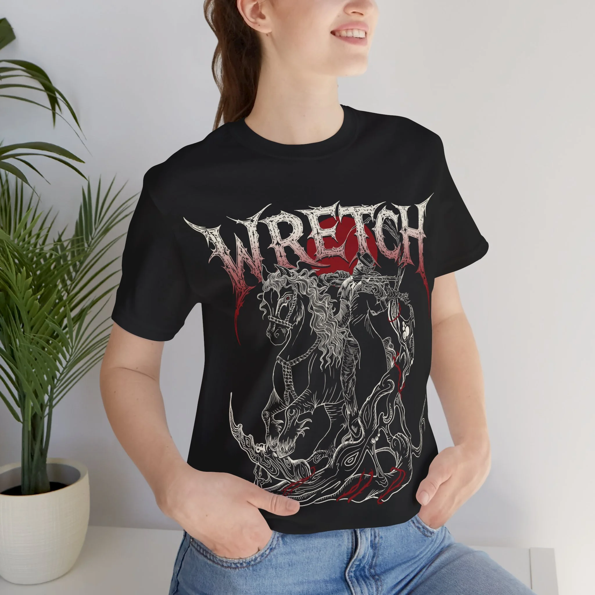 YONDER WRETCH LOGO TEE