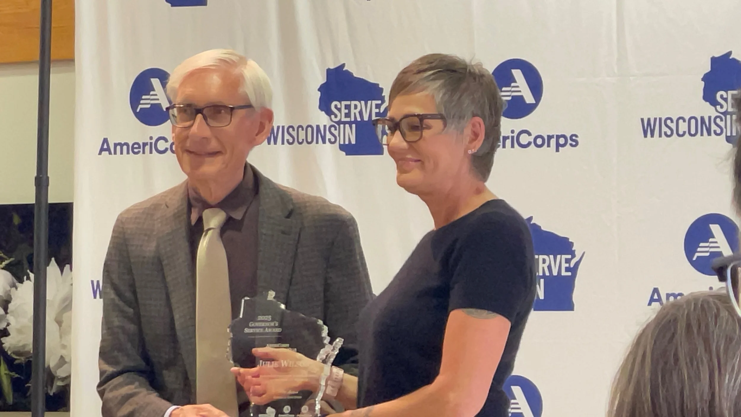 2025 AmeriCorps Member of the Year - Governor Evers