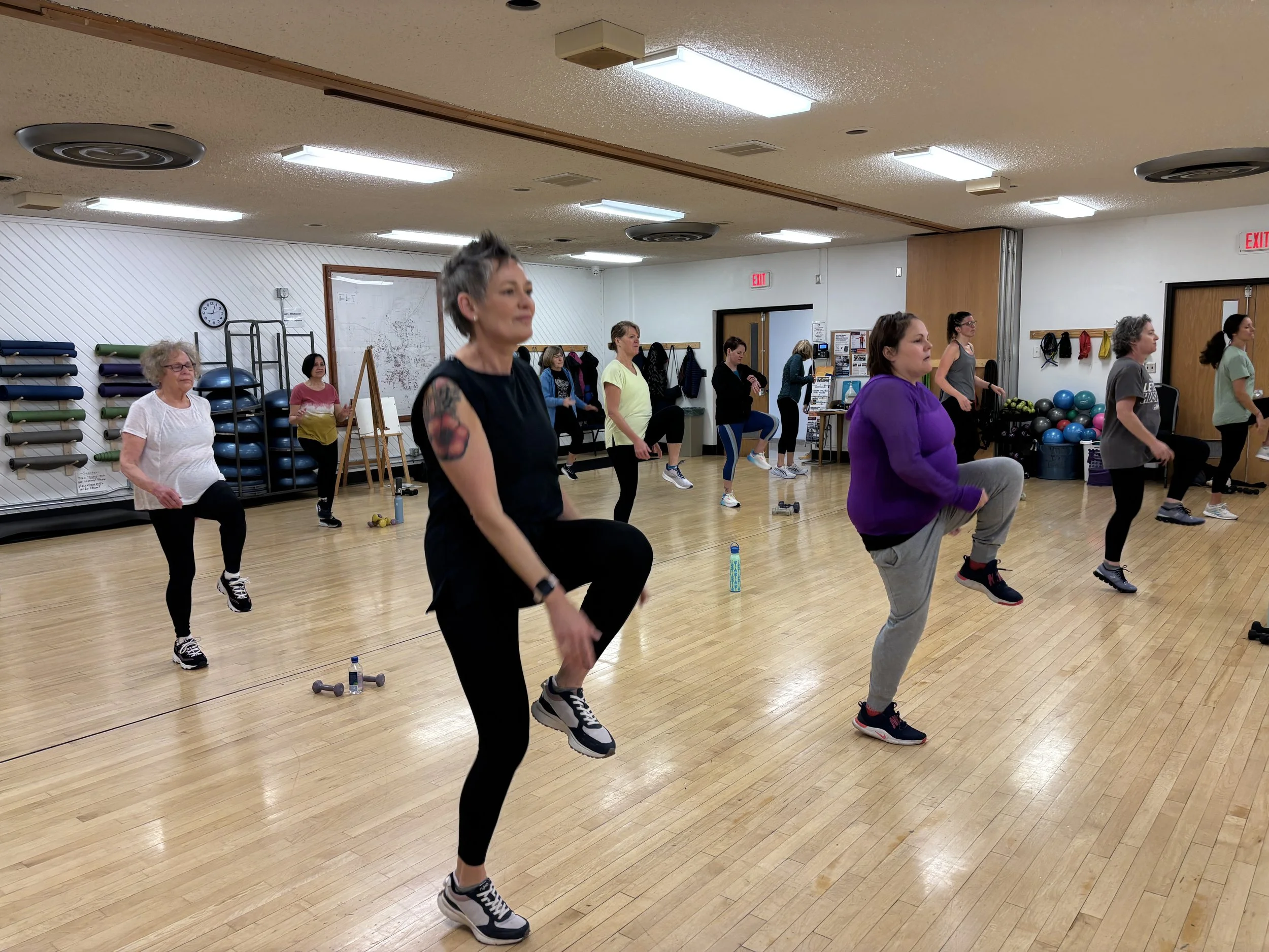 Sober Strong Group Exercise Option - Cardio Blast Class