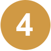 A gold circle with the number 4 in white