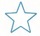 A blue star icon