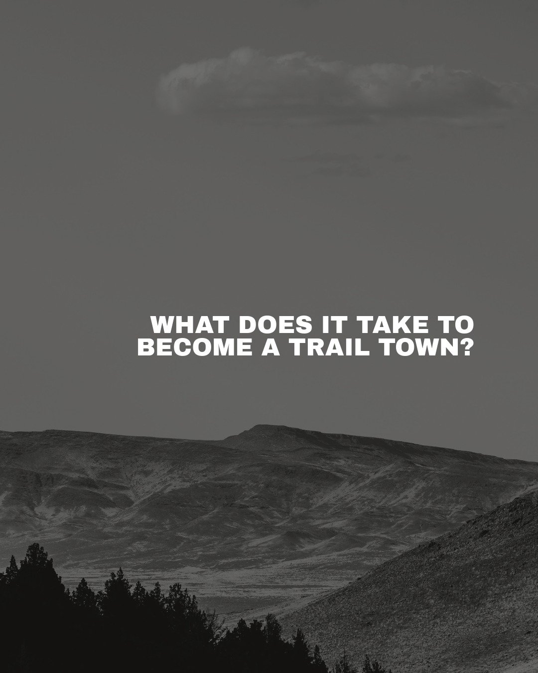 What actually makes a town a &ldquo;trail town?&rdquo;

Having great trails nearby is certainly part of it. But the more I&rsquo;ve thought about this question, the more I&rsquo;ve realized that the trail itself is only the beginning.

A true trail t